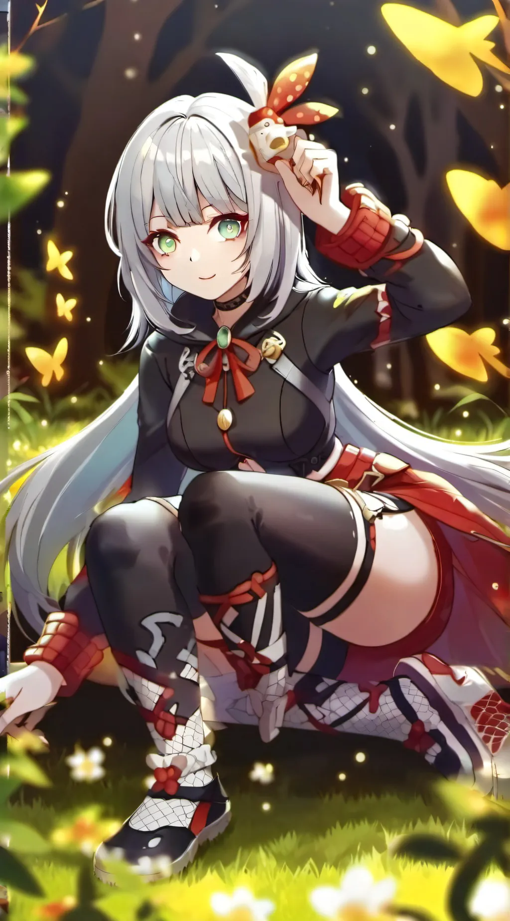 ai character: Jade background