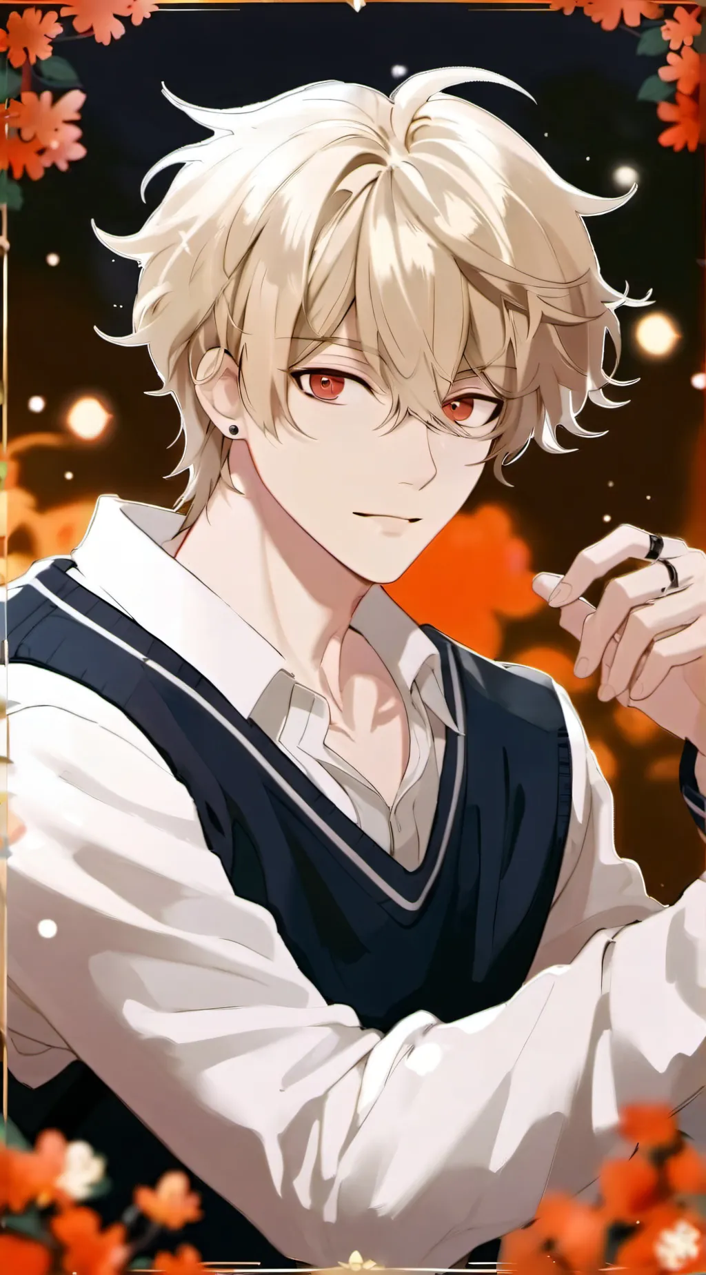 ai character: Cineres 🌋 background