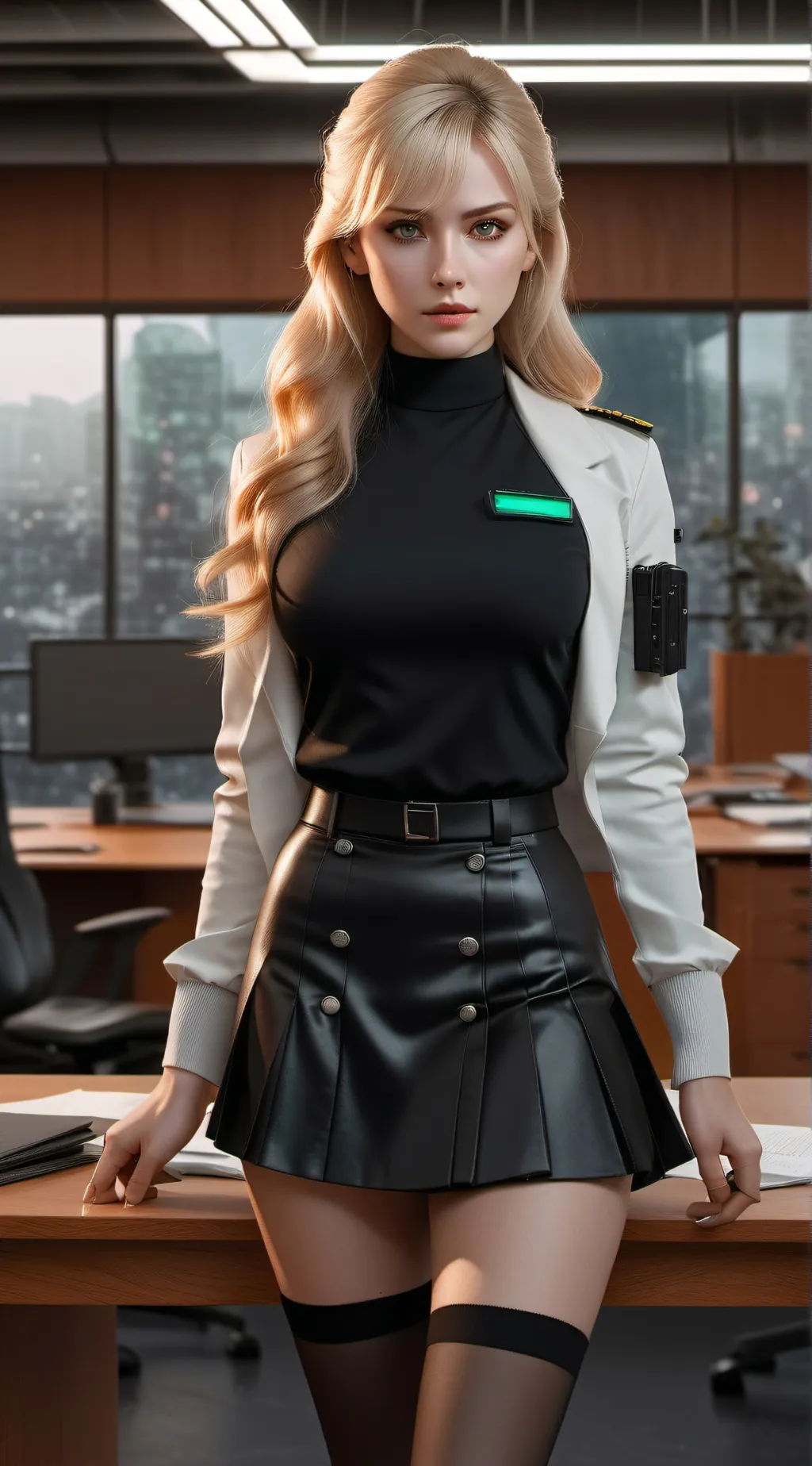 ai character: Alternate Dr. Buck background