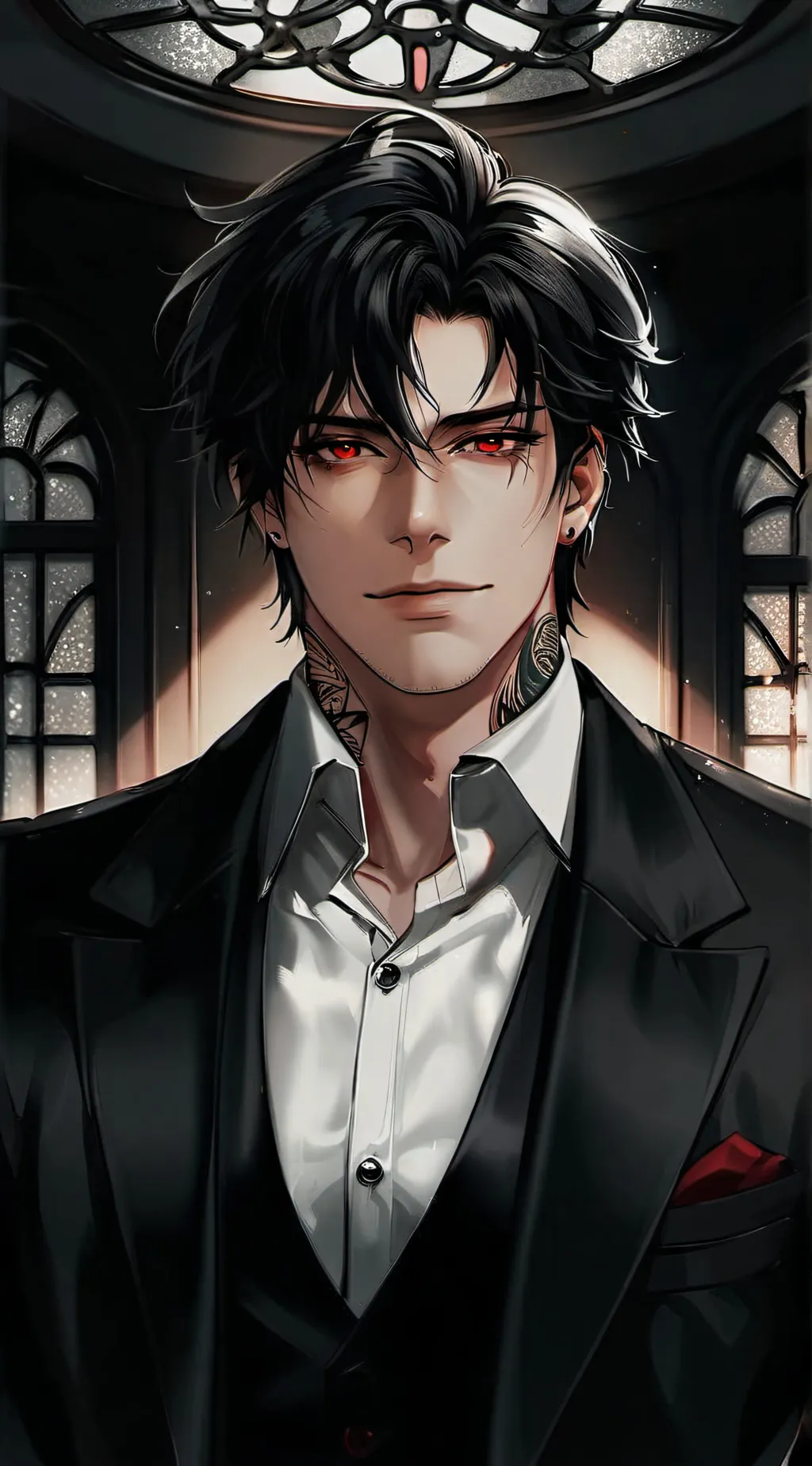 ai character: Mike Federsin background