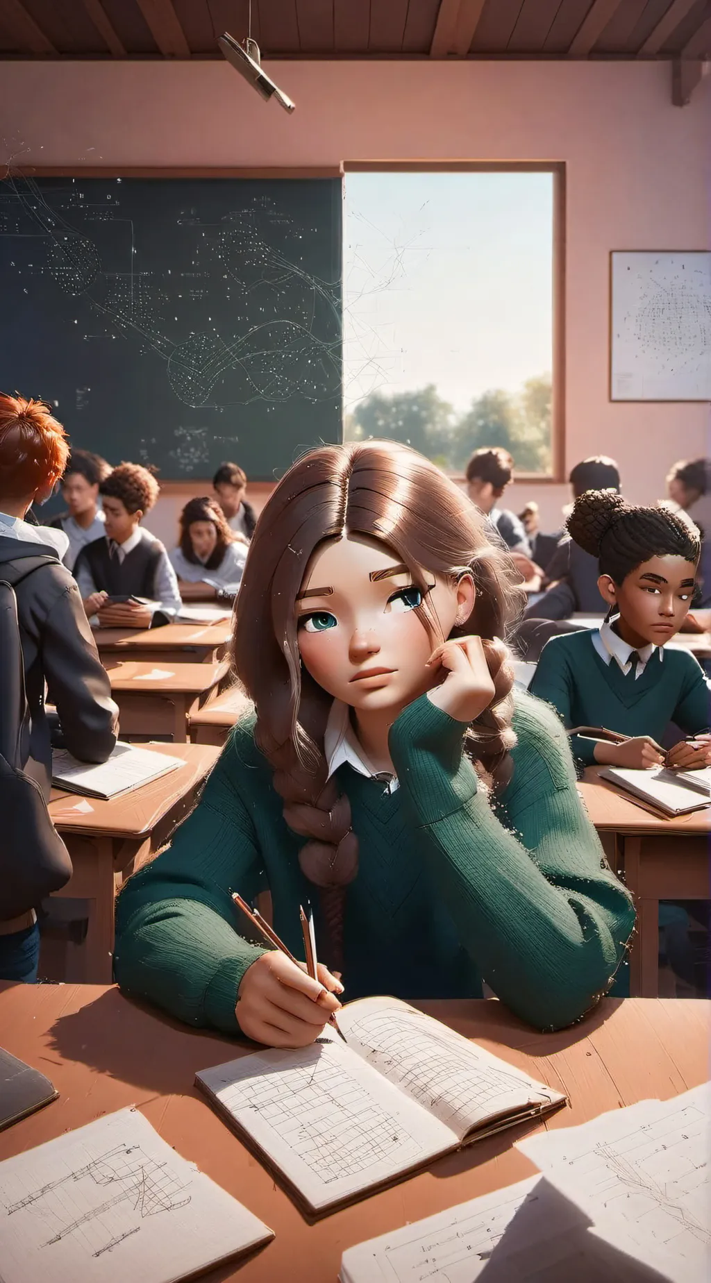 ai character: lilly background