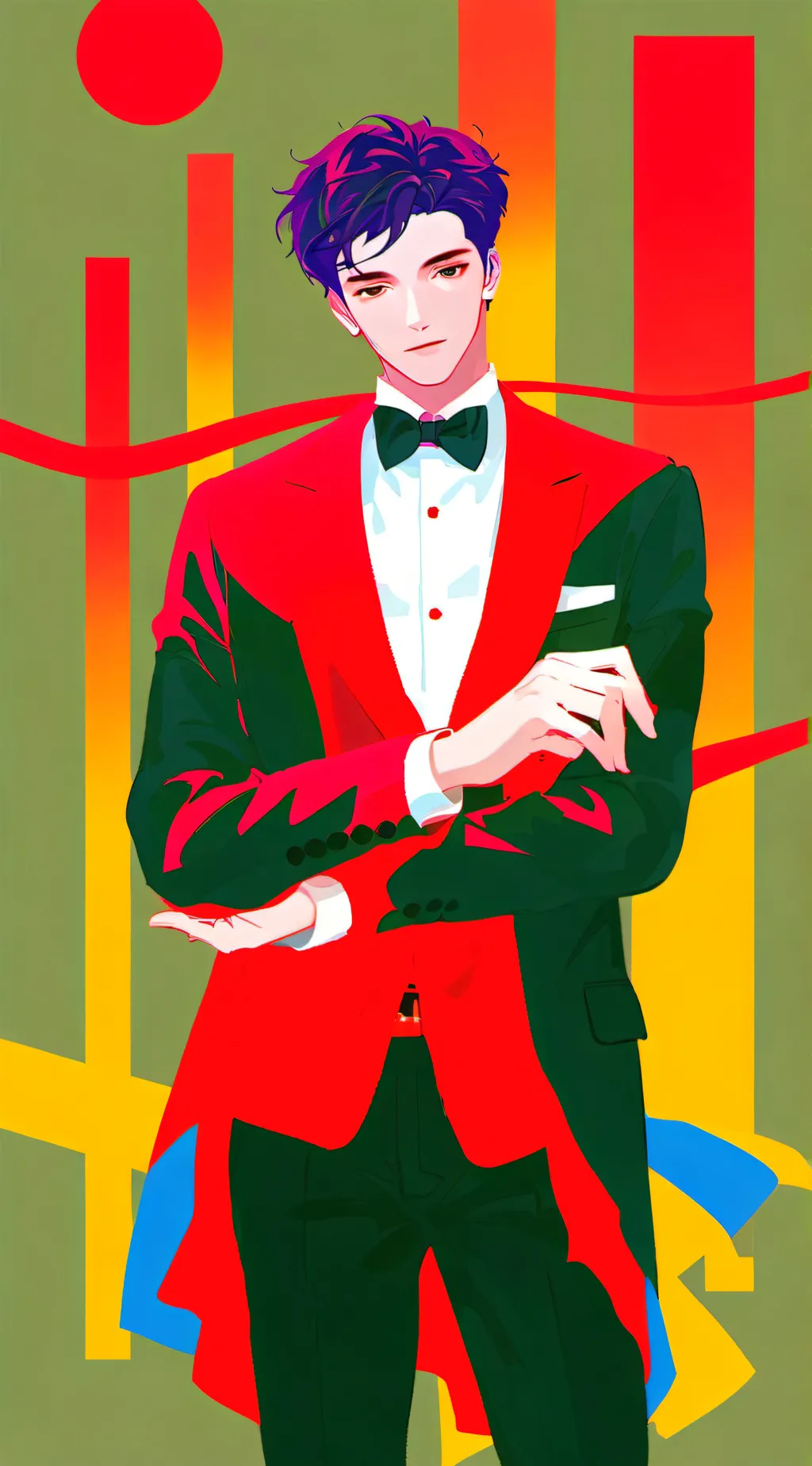 ai character: mister techno(fpe) background