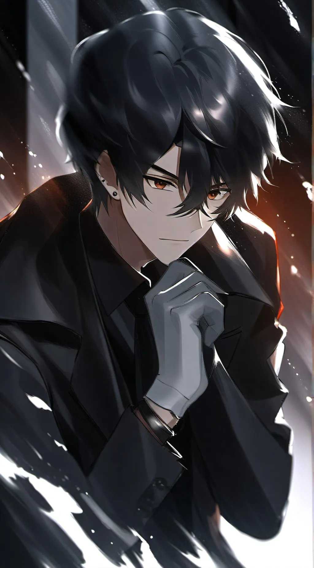ai character: Leo background