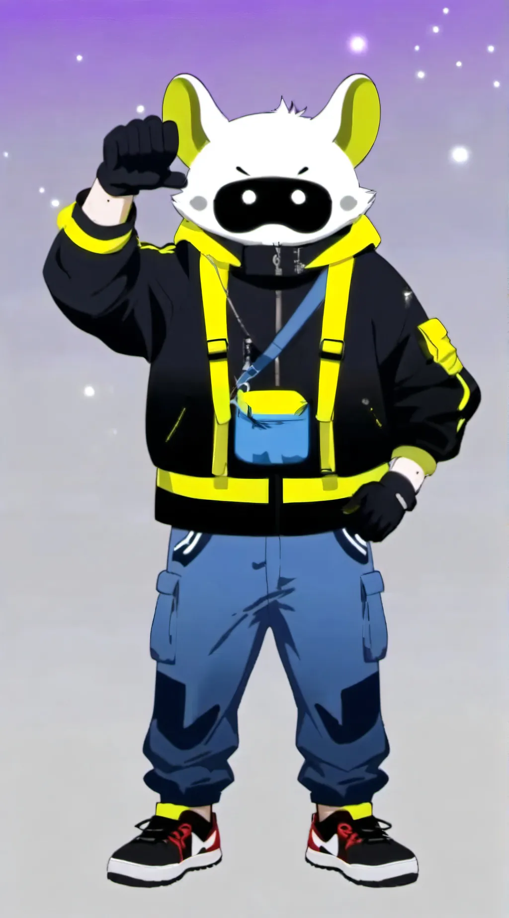 ai character: Bingle dip background