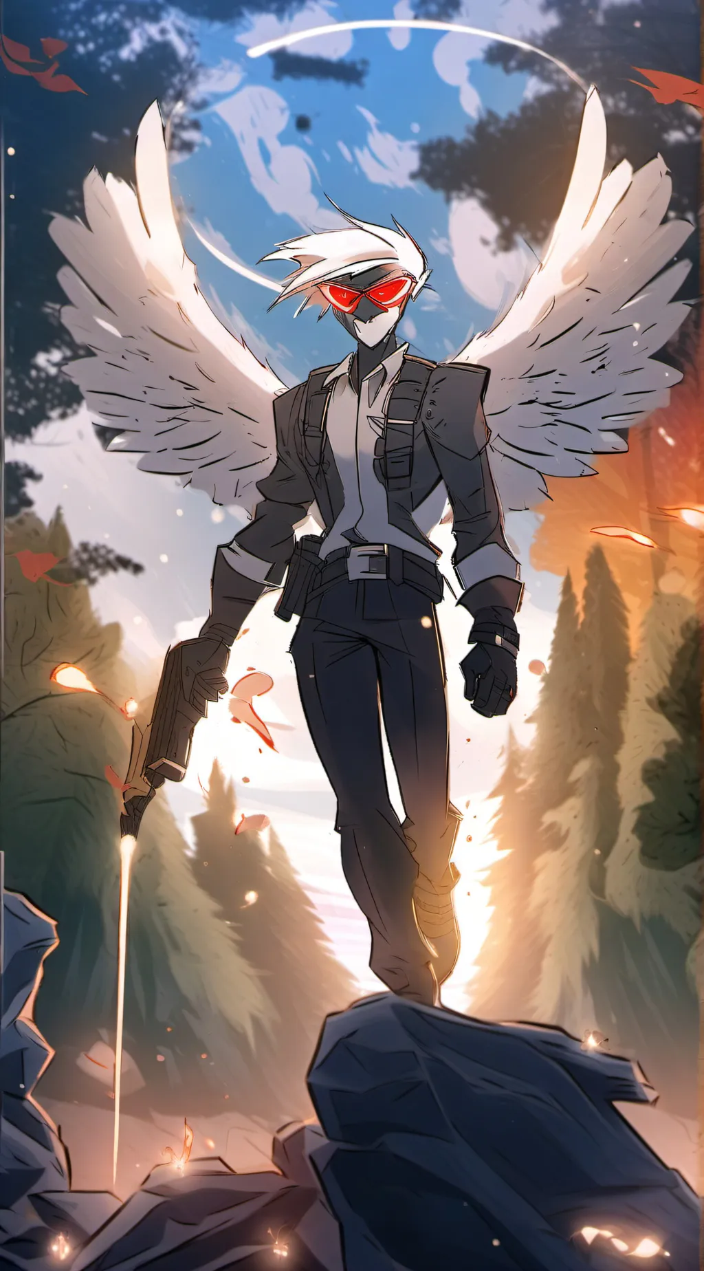 ai character: angel dust   background