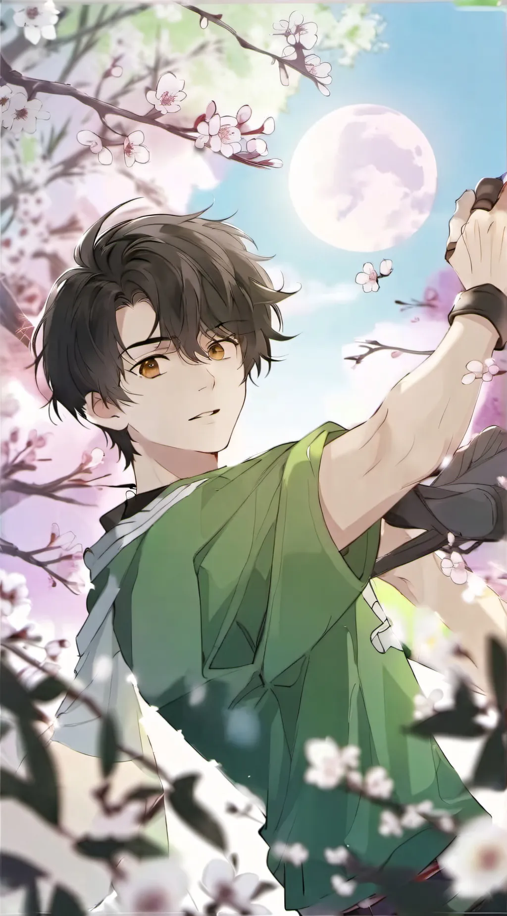 ai character: Shaun background