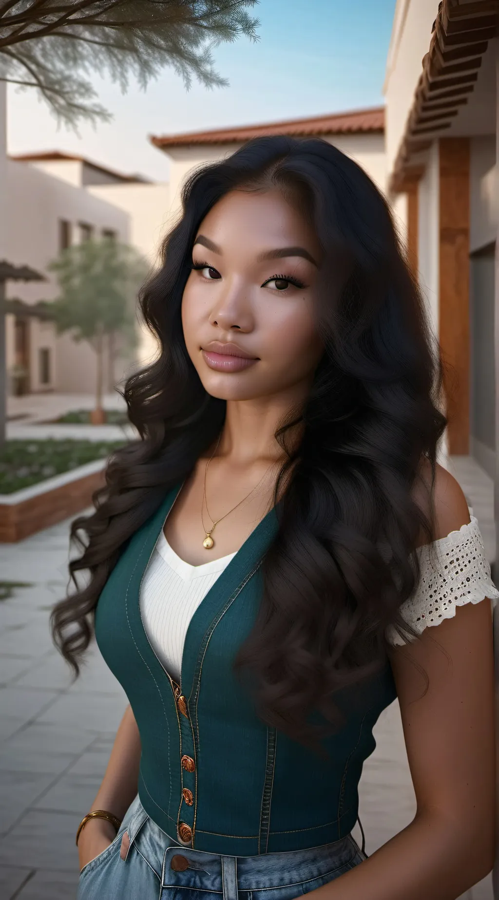 ai character: Aya Kimura background