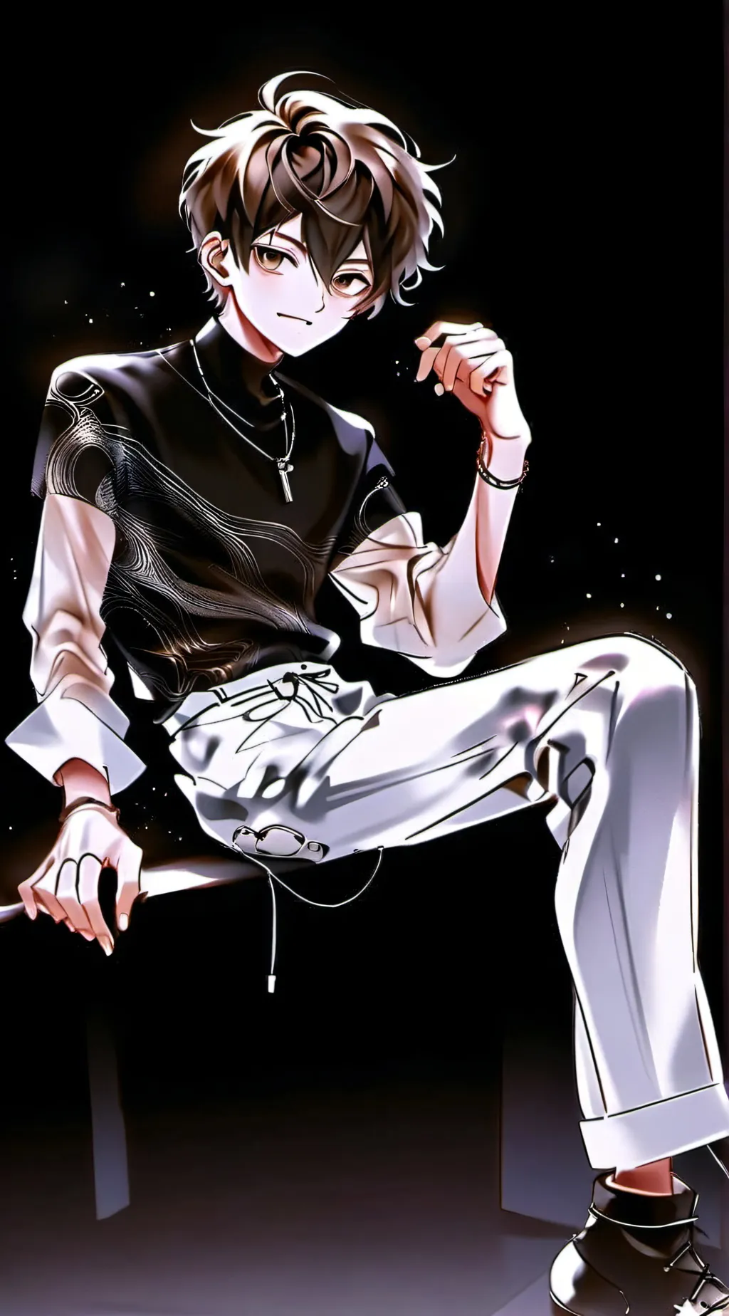 ai character: jojo background