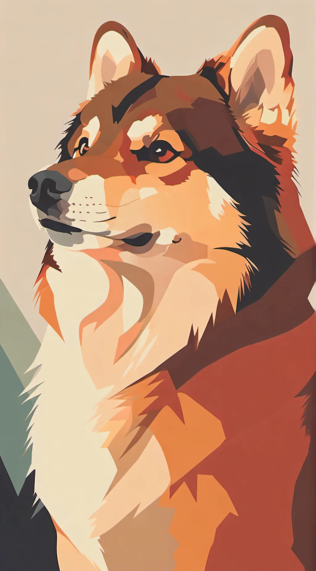 ai character: doge🥹 background