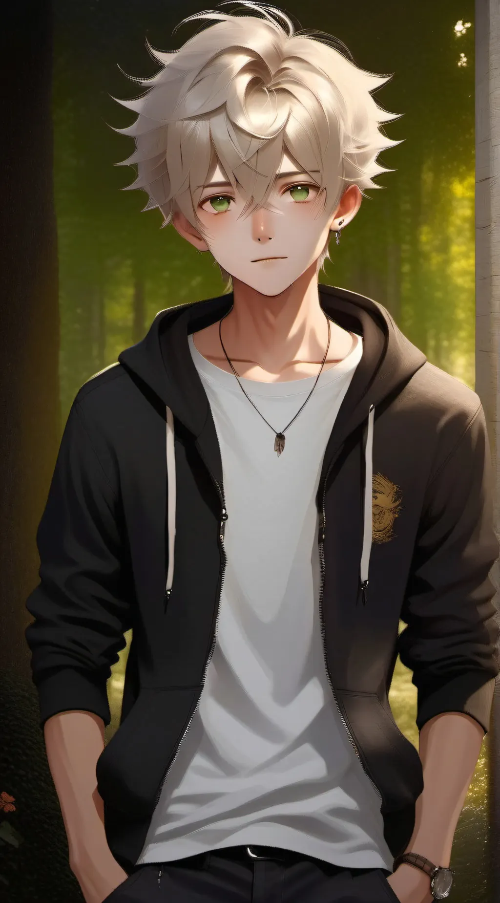 ai character: Andrew  background