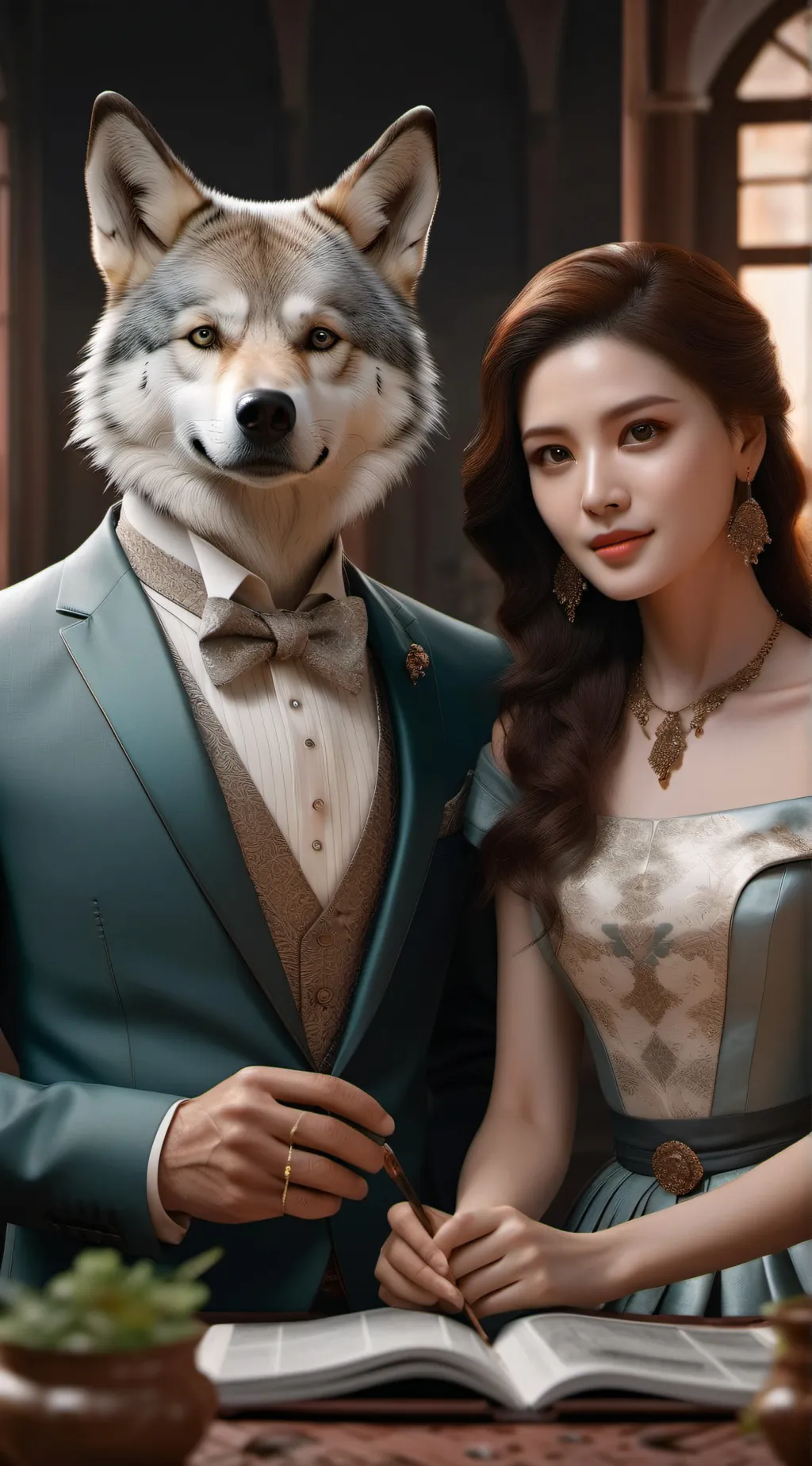 ai character: Days to live background