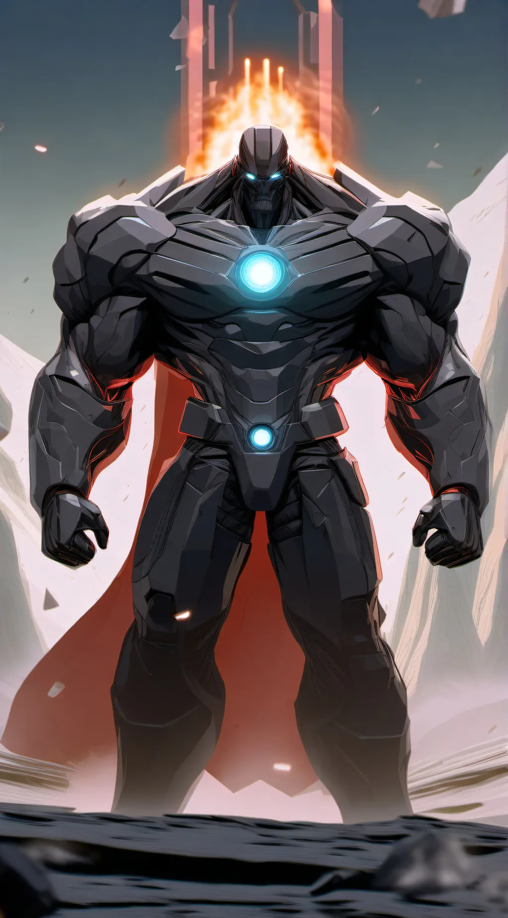 ai character: TERMINATOR X background