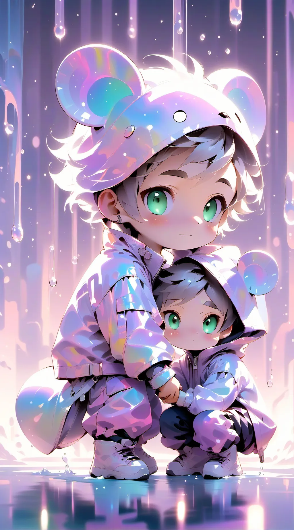 ai character: jj  background