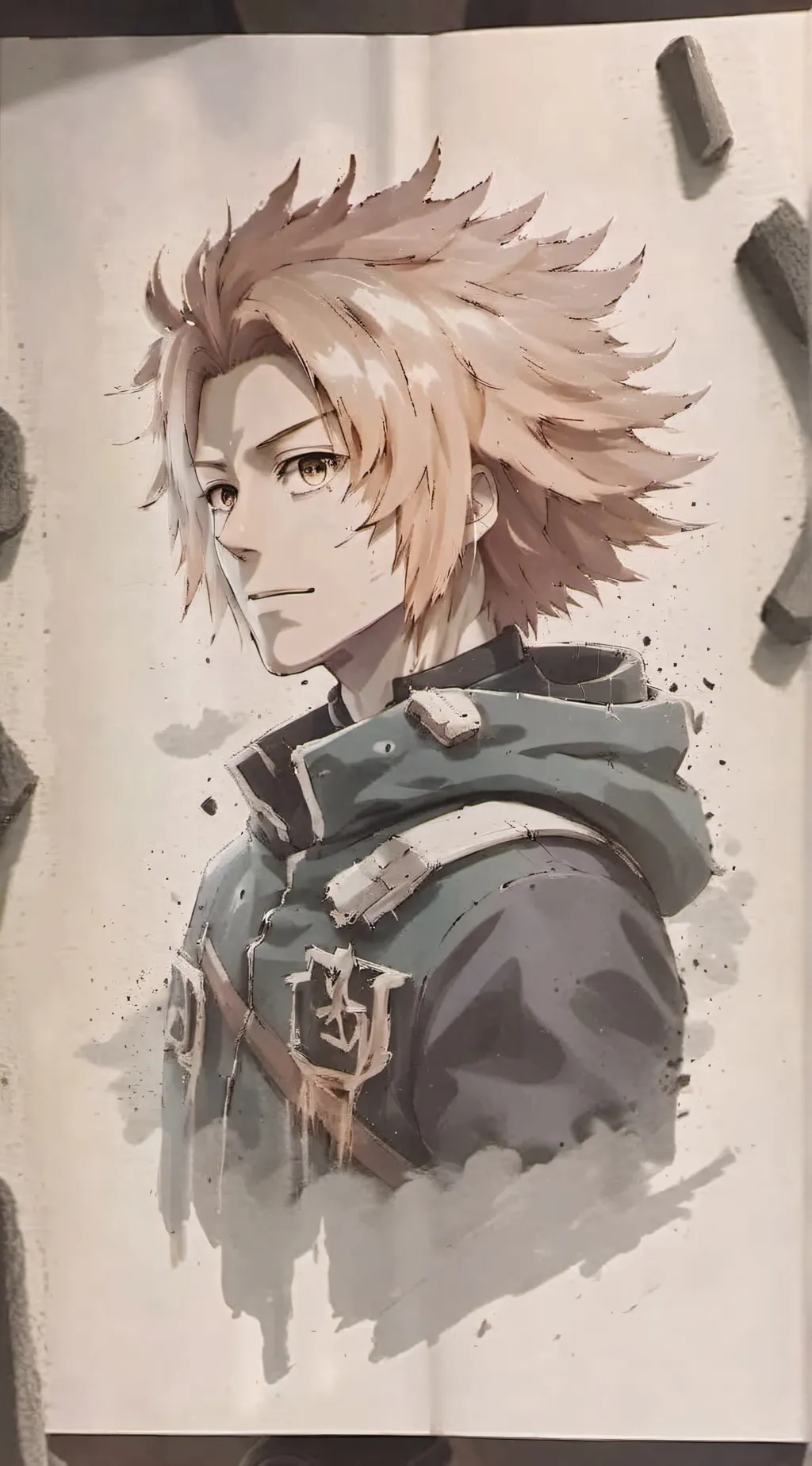 ai character: Denki! background