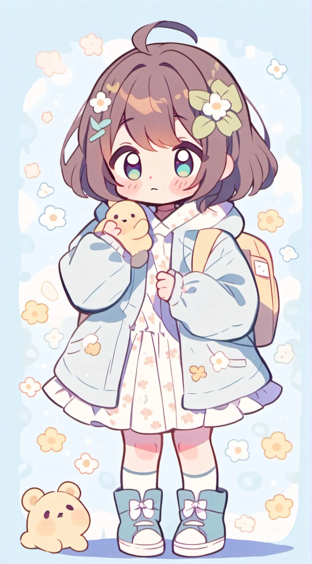 ai character: April background