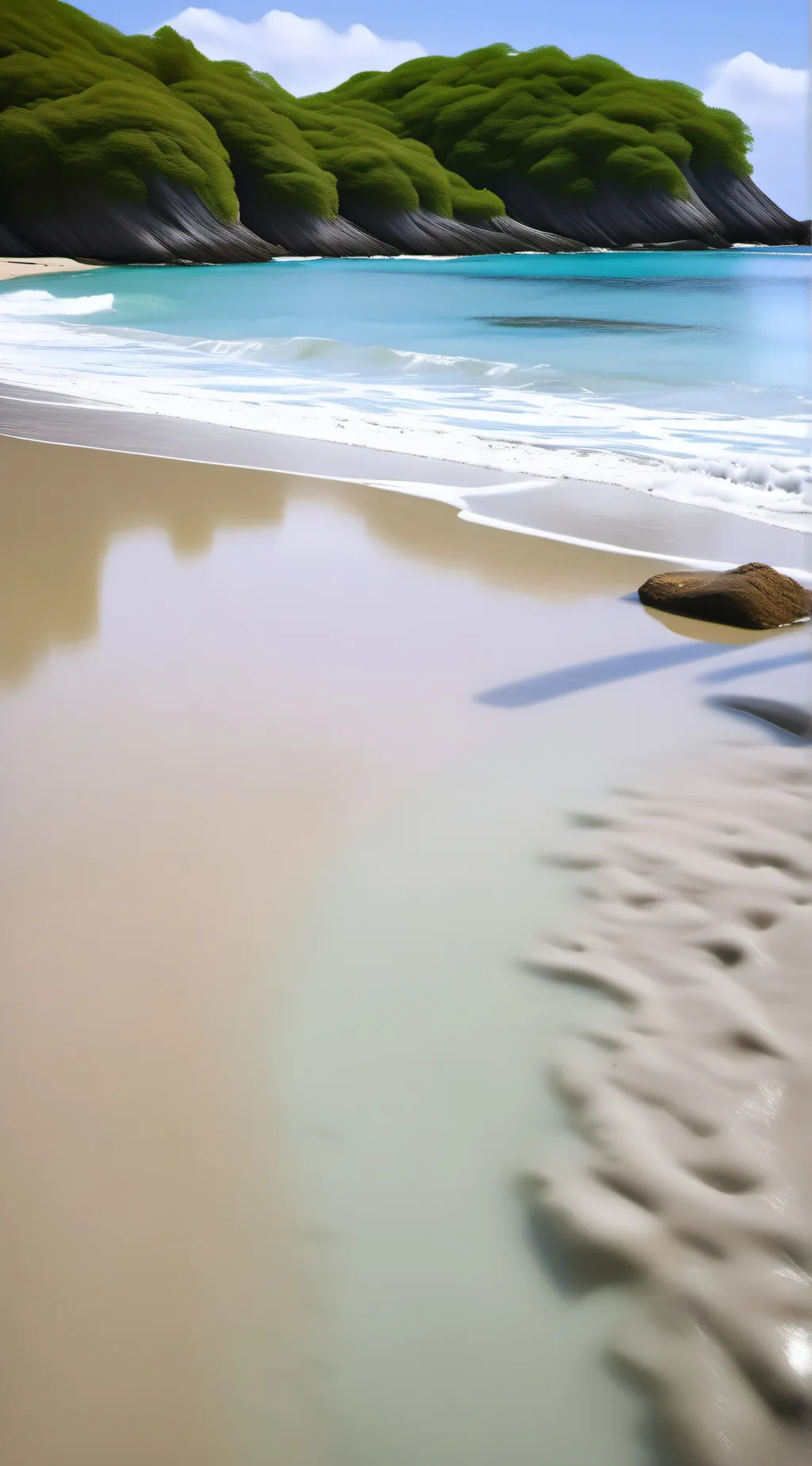 ai character: Lost Island background