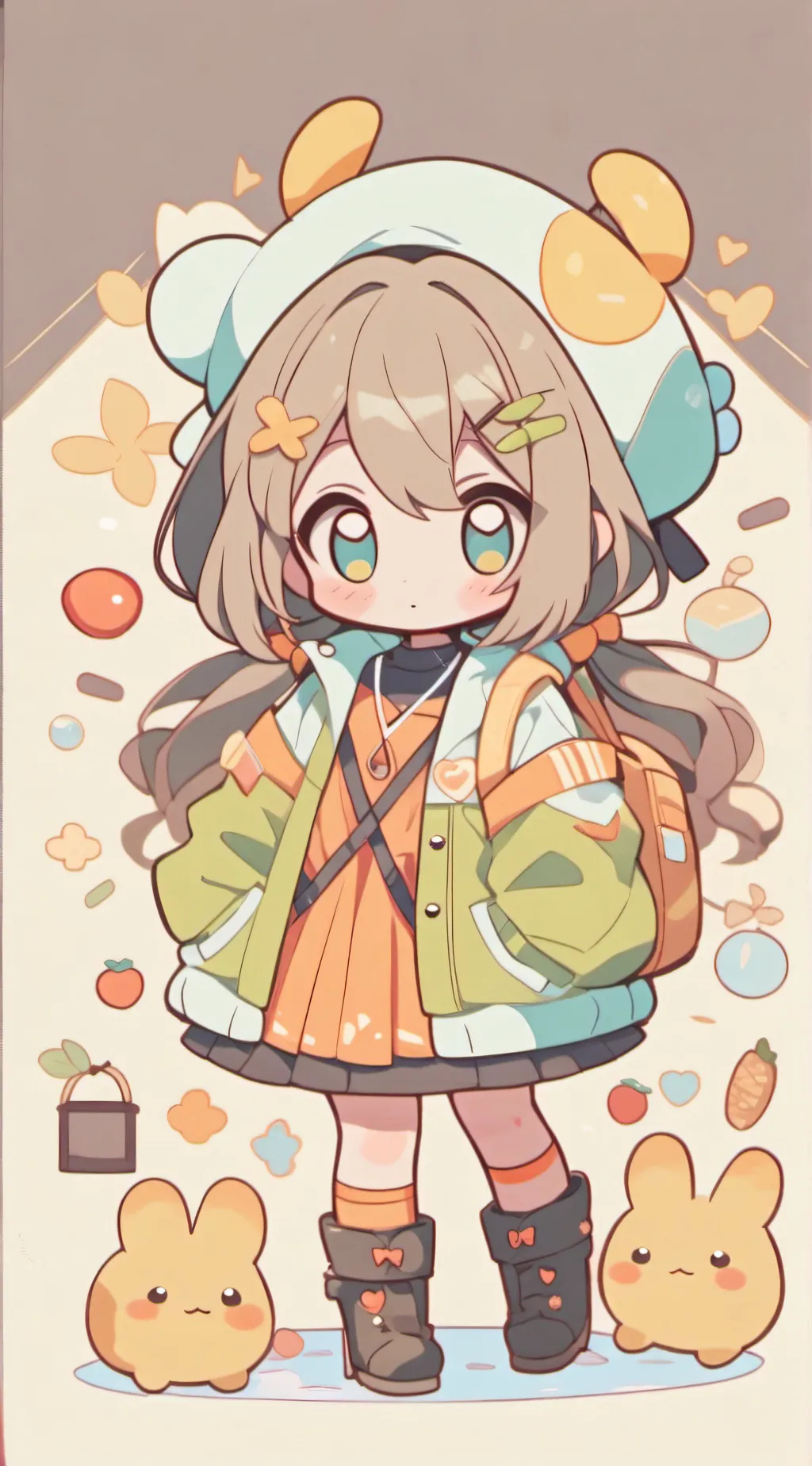 ai character: lily background