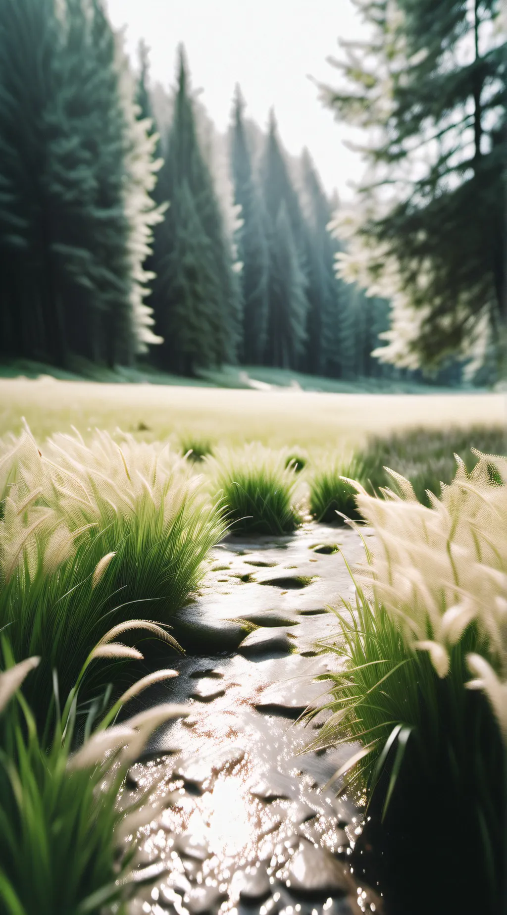 ai character: grass background