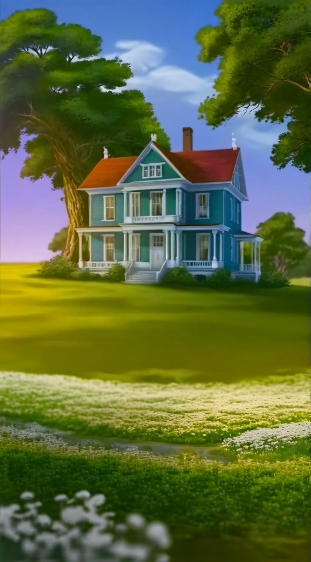 ai character: Home background