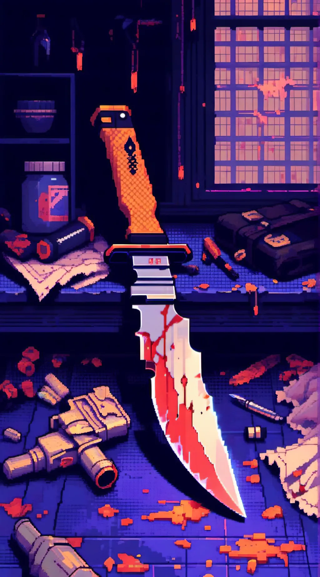 ai character: Smg4 Murder background