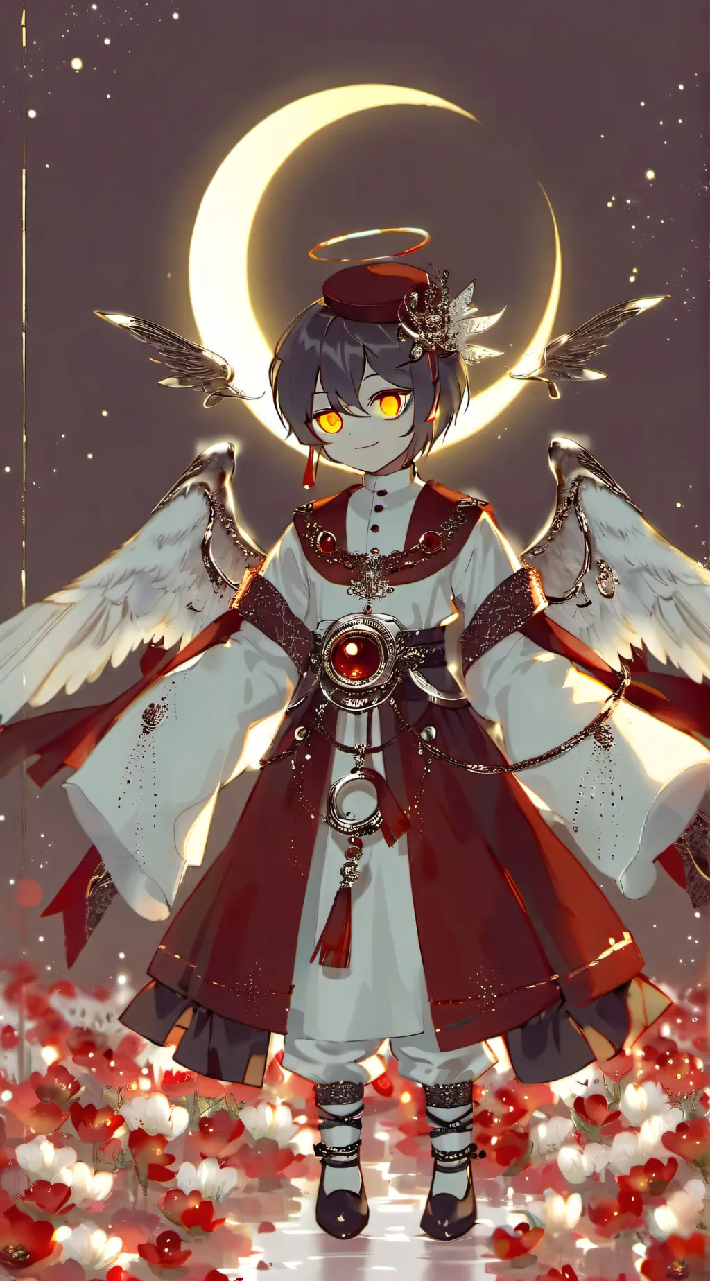 ai character: moony background