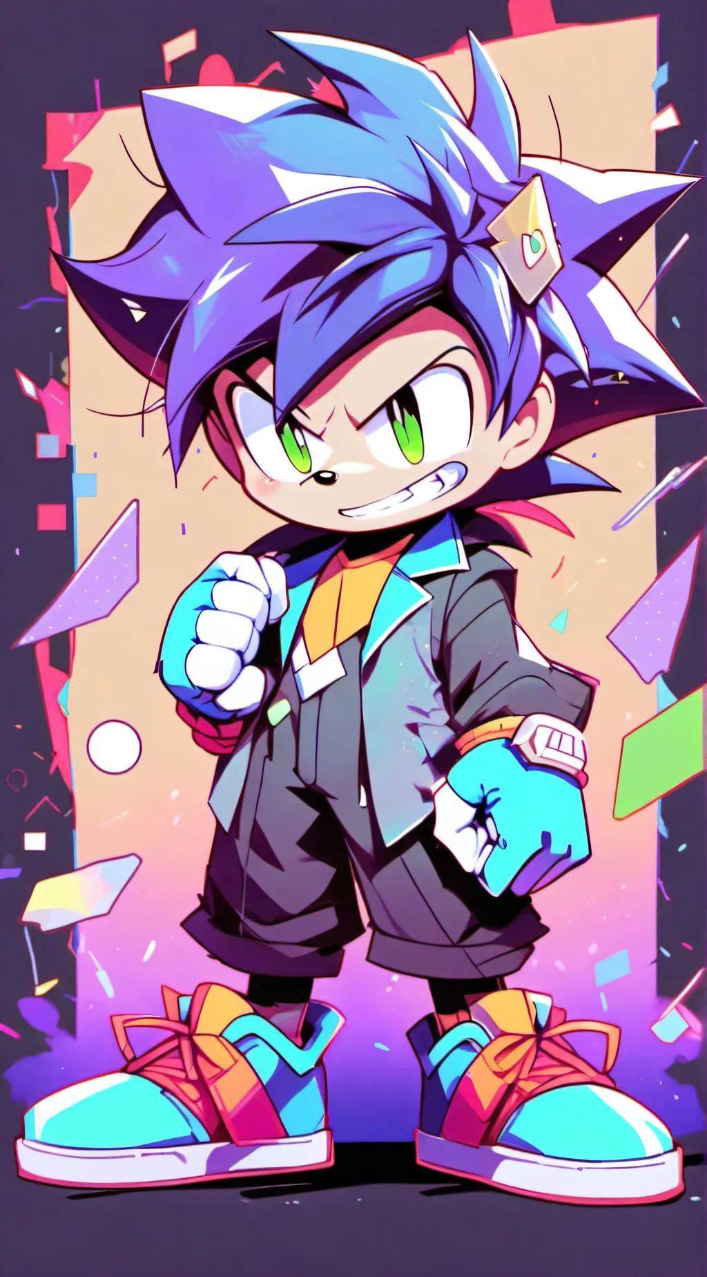 ai character: Phantom background