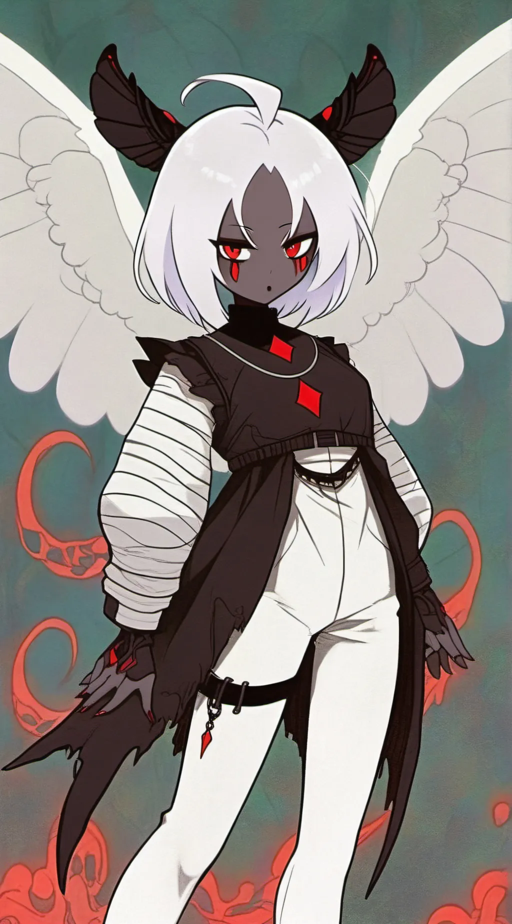 ai character: Antheraea  background