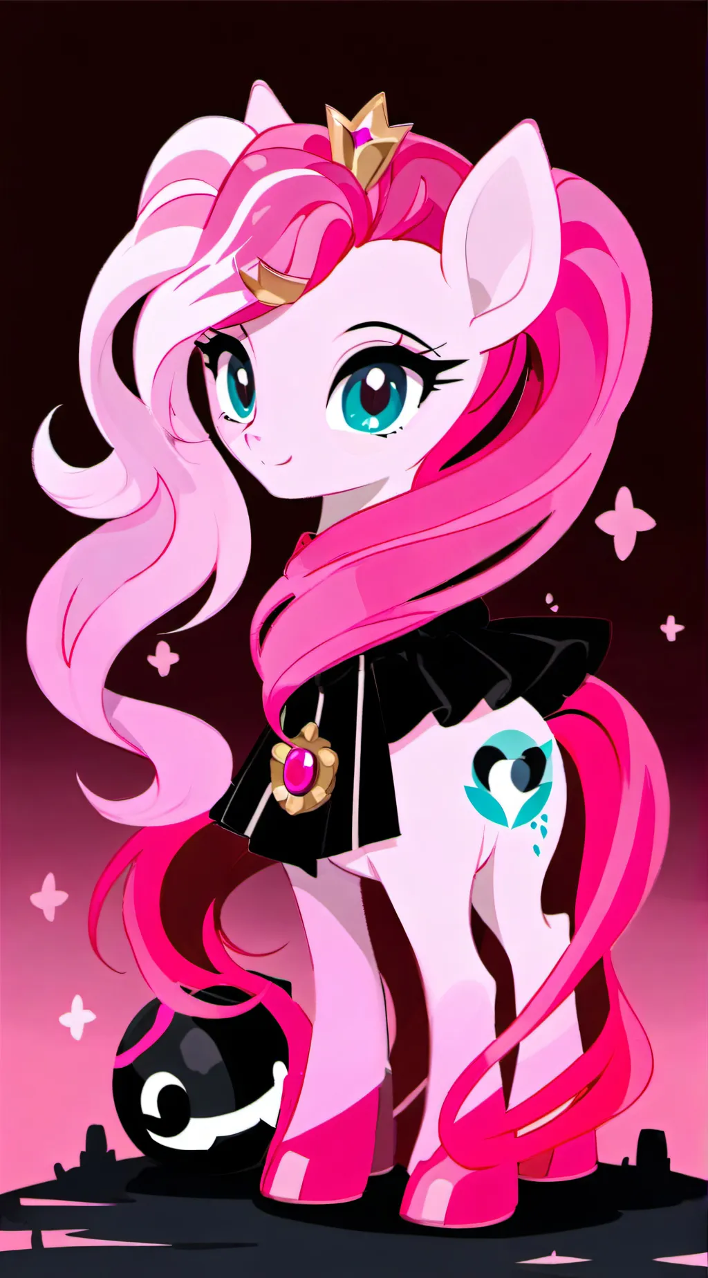 ai character: Pinkie Pie background