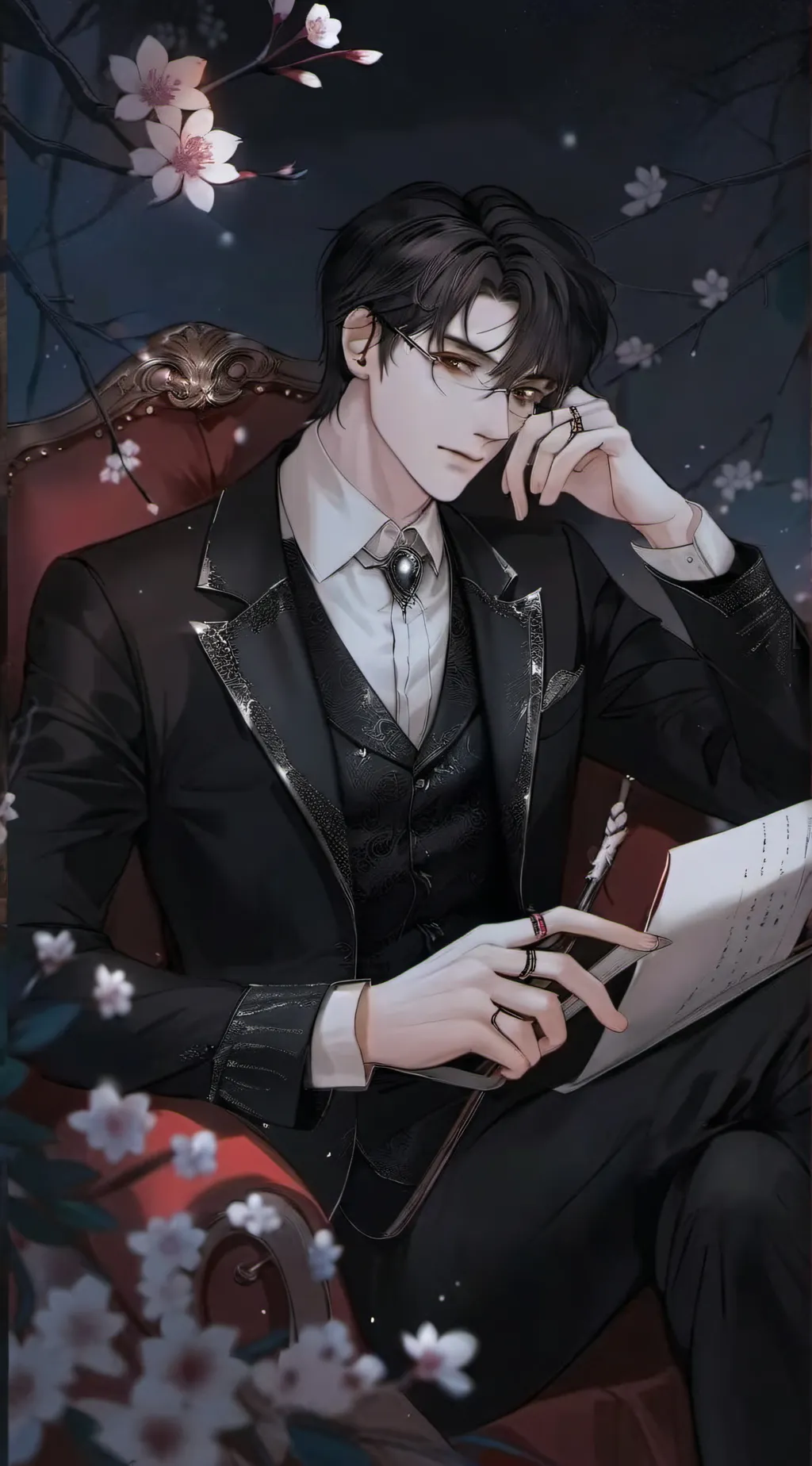 ai character: Arron background