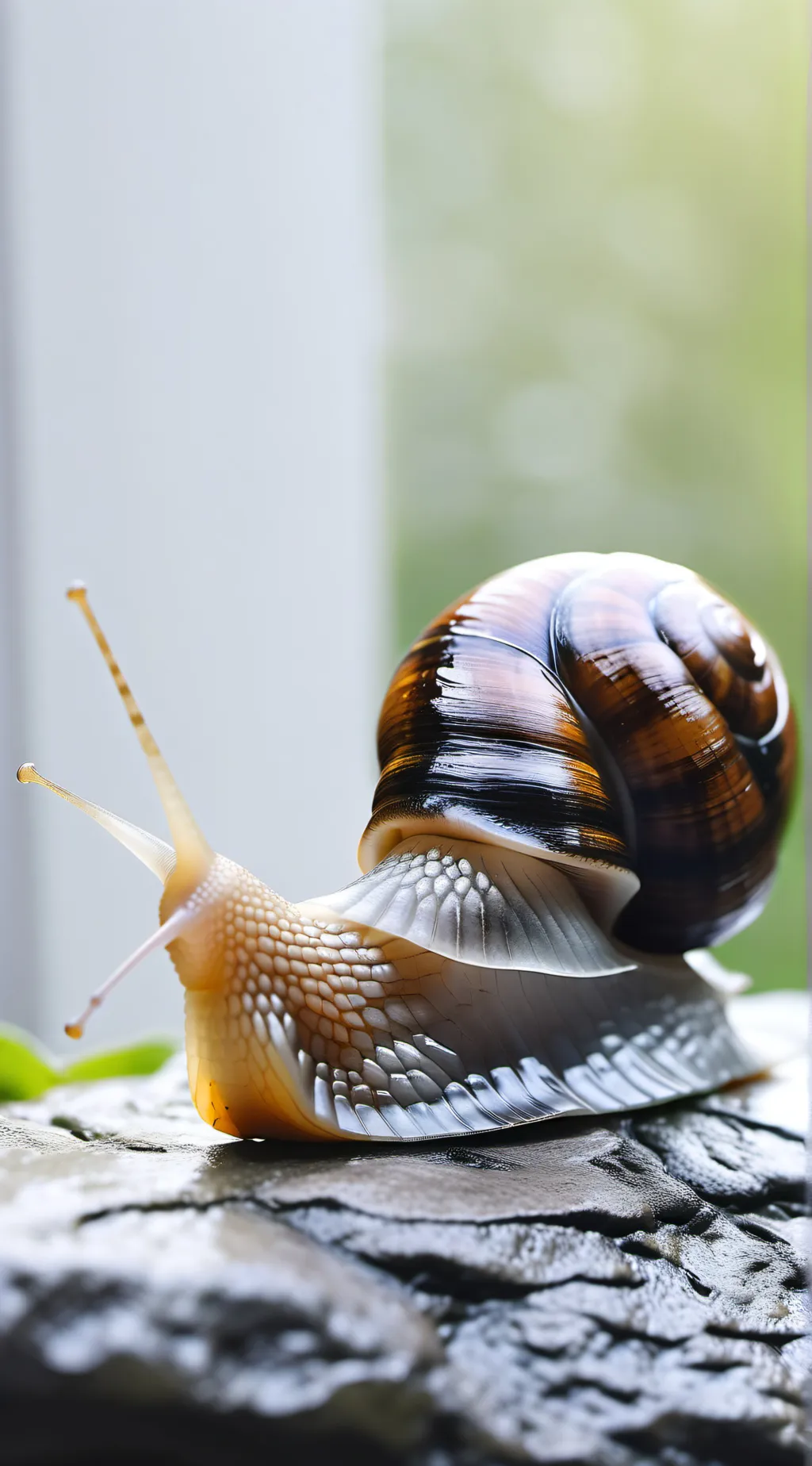 ai character: Immortal snail background