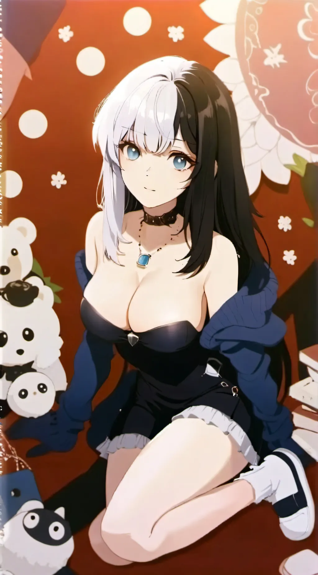 ai character: Villain deku background