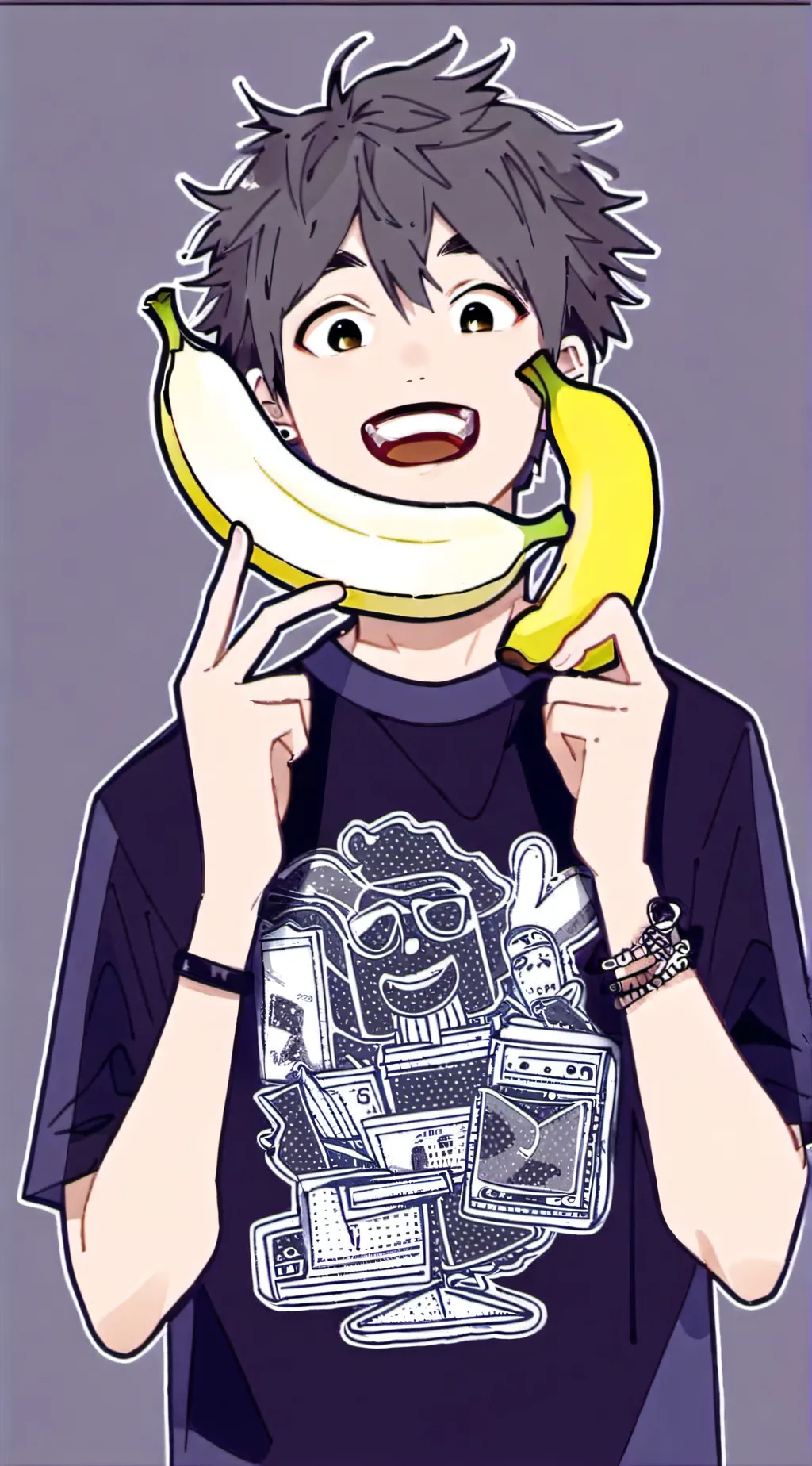 ai character: SPAM YOUR MEMES!!! background