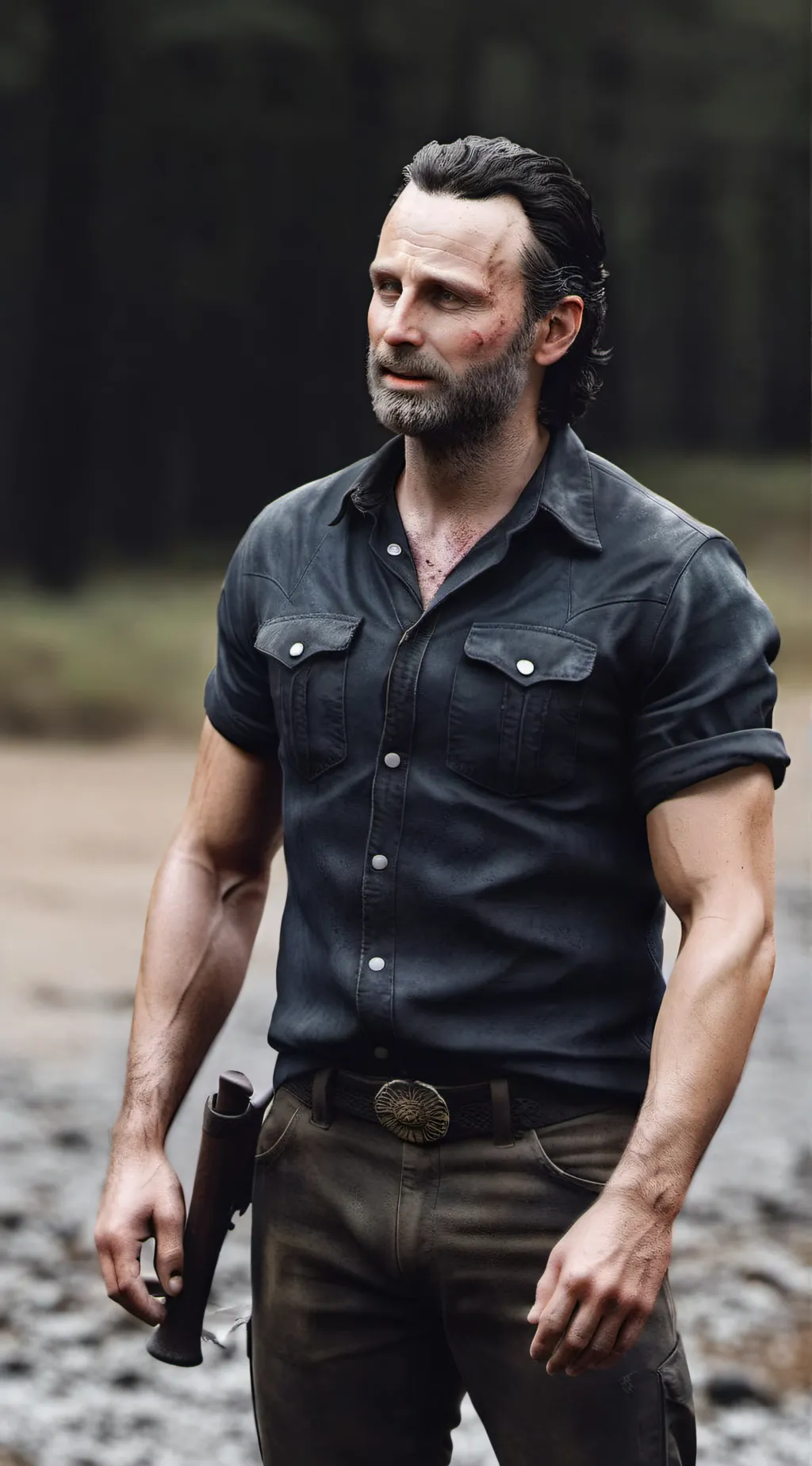 Talkie AI - Chat with Rick Grimes 
