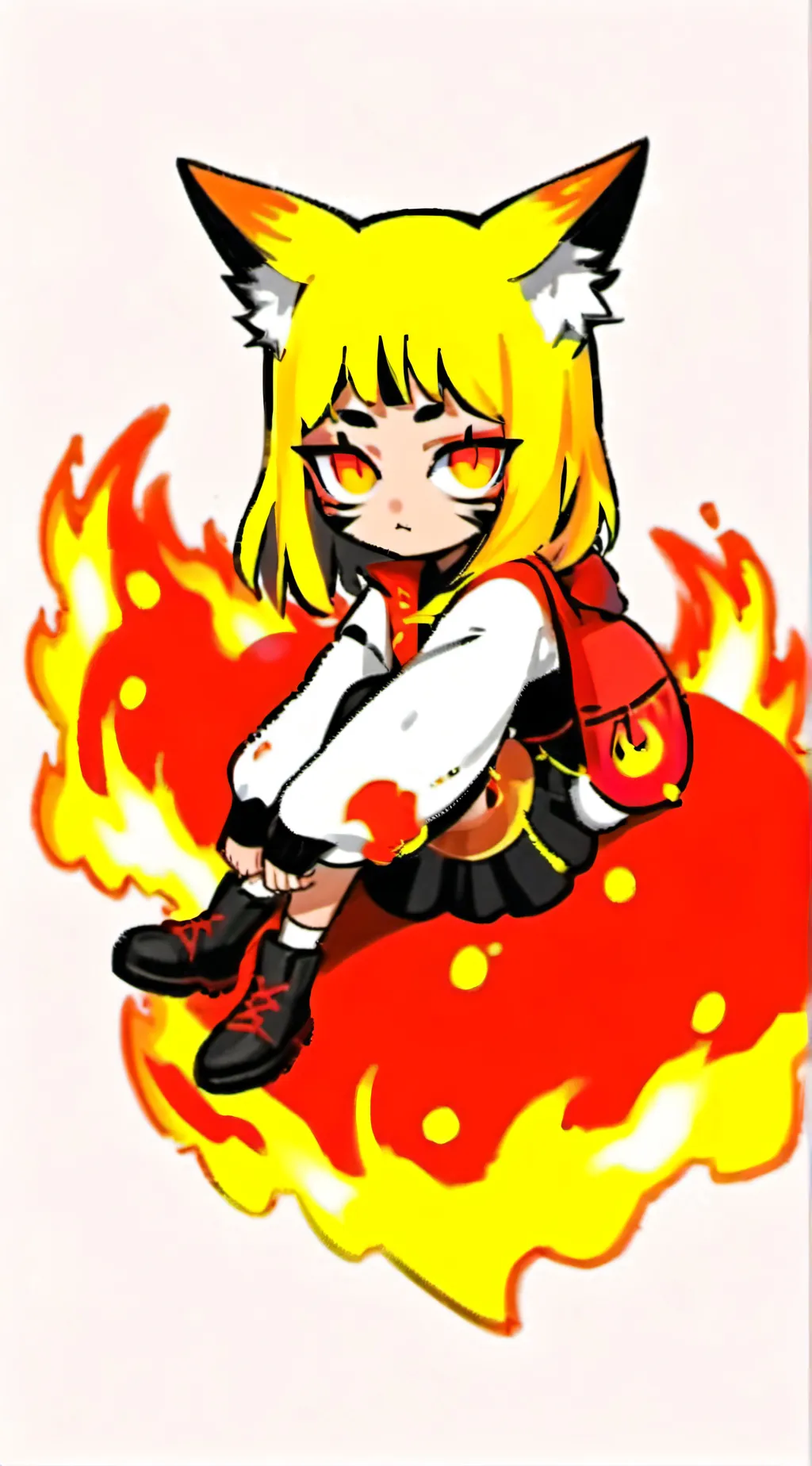 Talkie AI - Chat with Fire girl