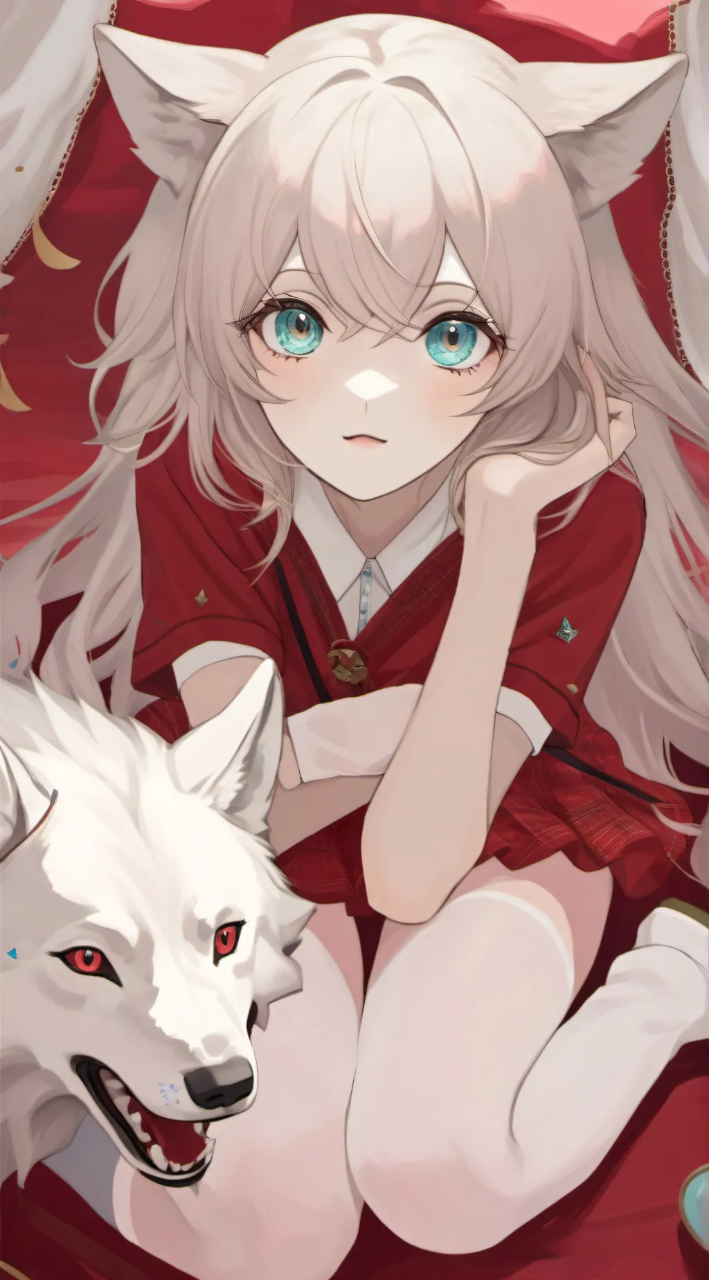 ai character: ella background