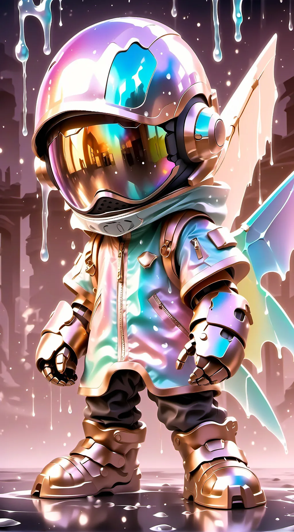 ai character: cringe man background