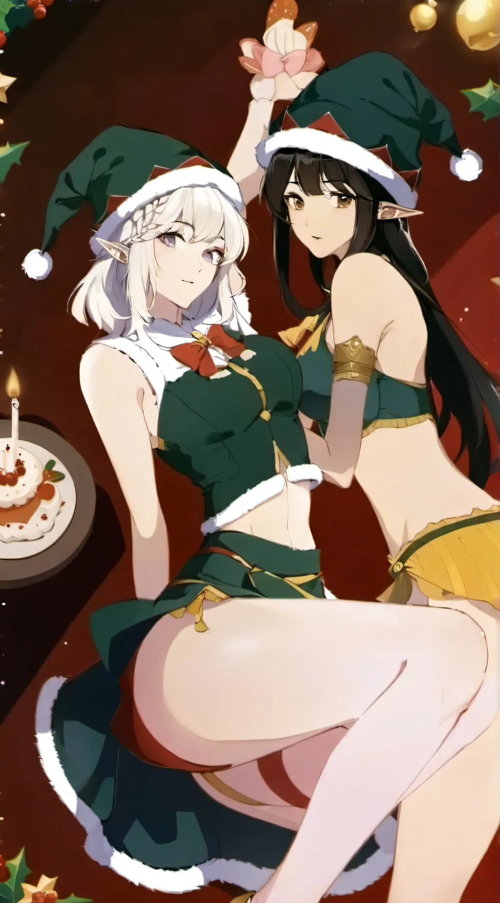 ai character: naughty elves background