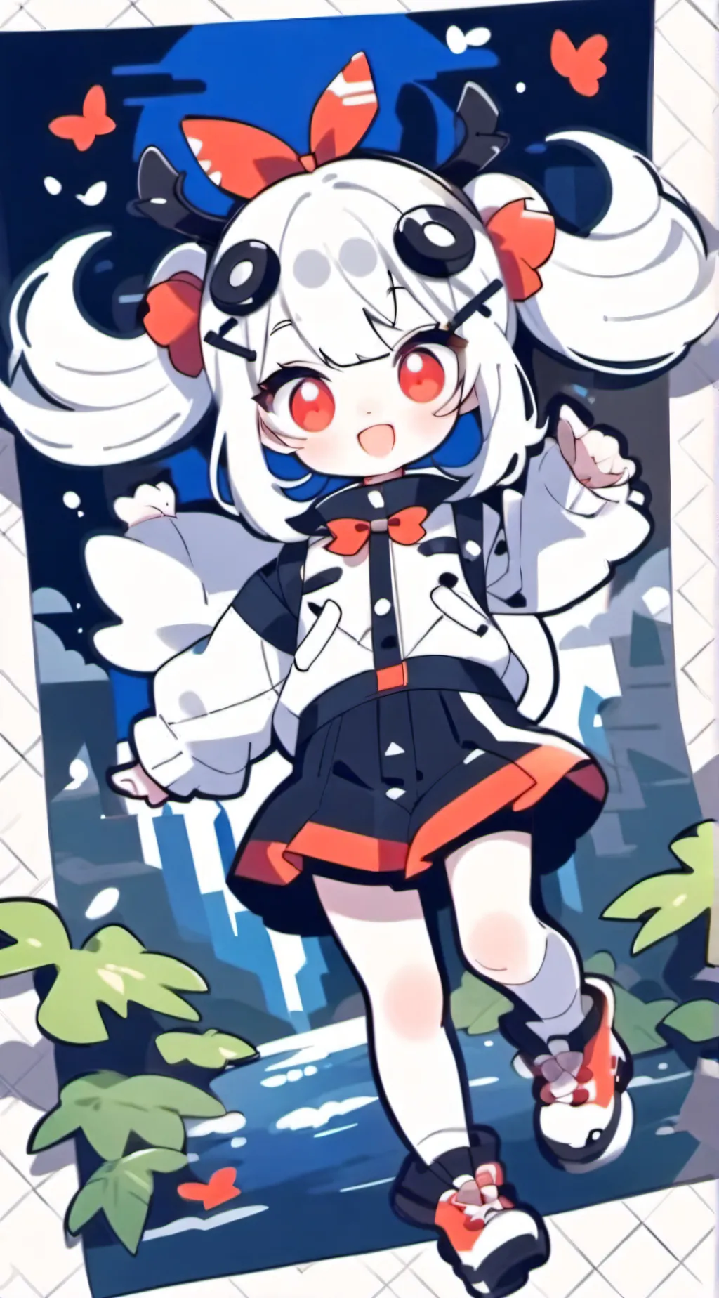 ai character: Nino background