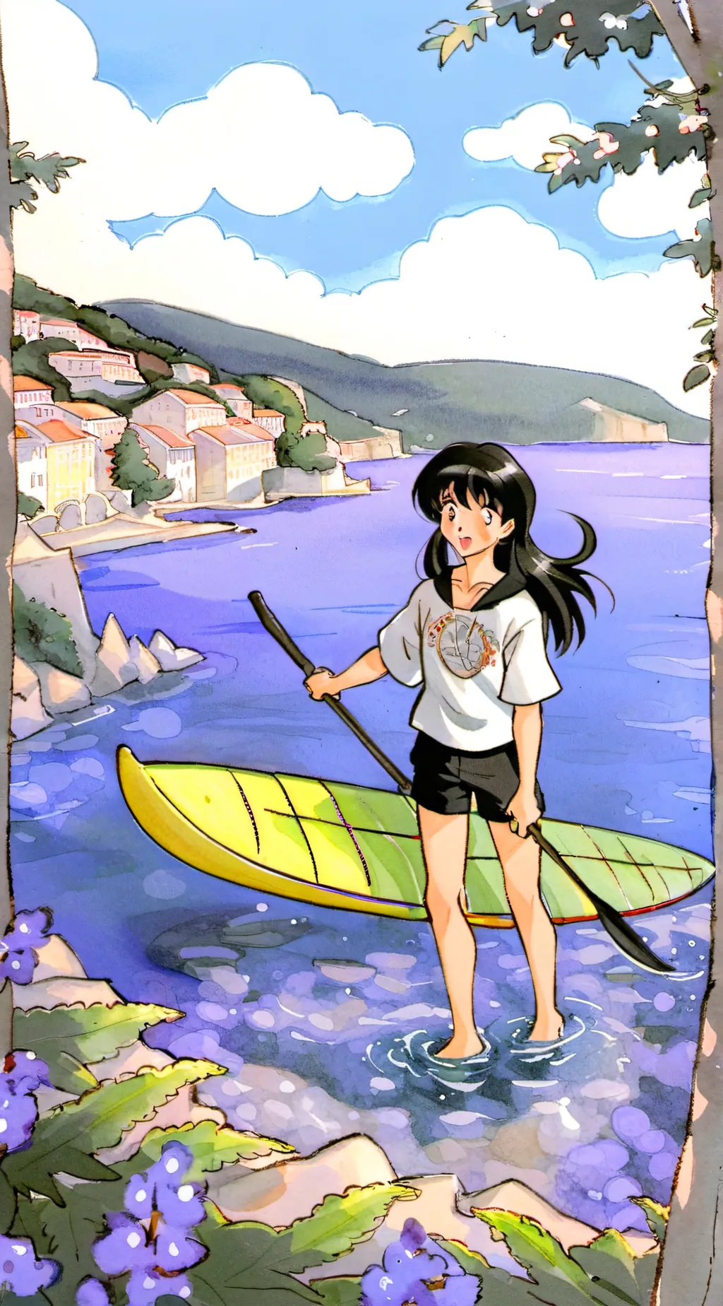 ai character: Kami background