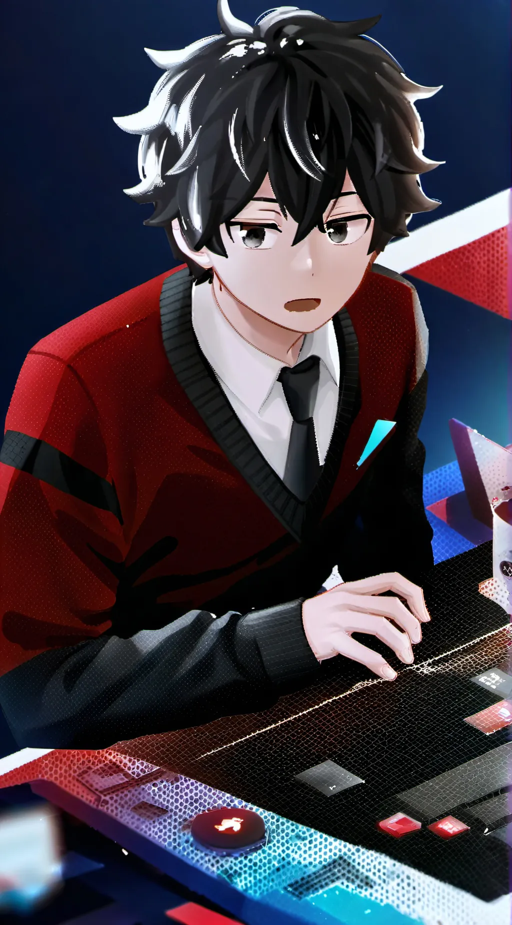 ai character: Levi background