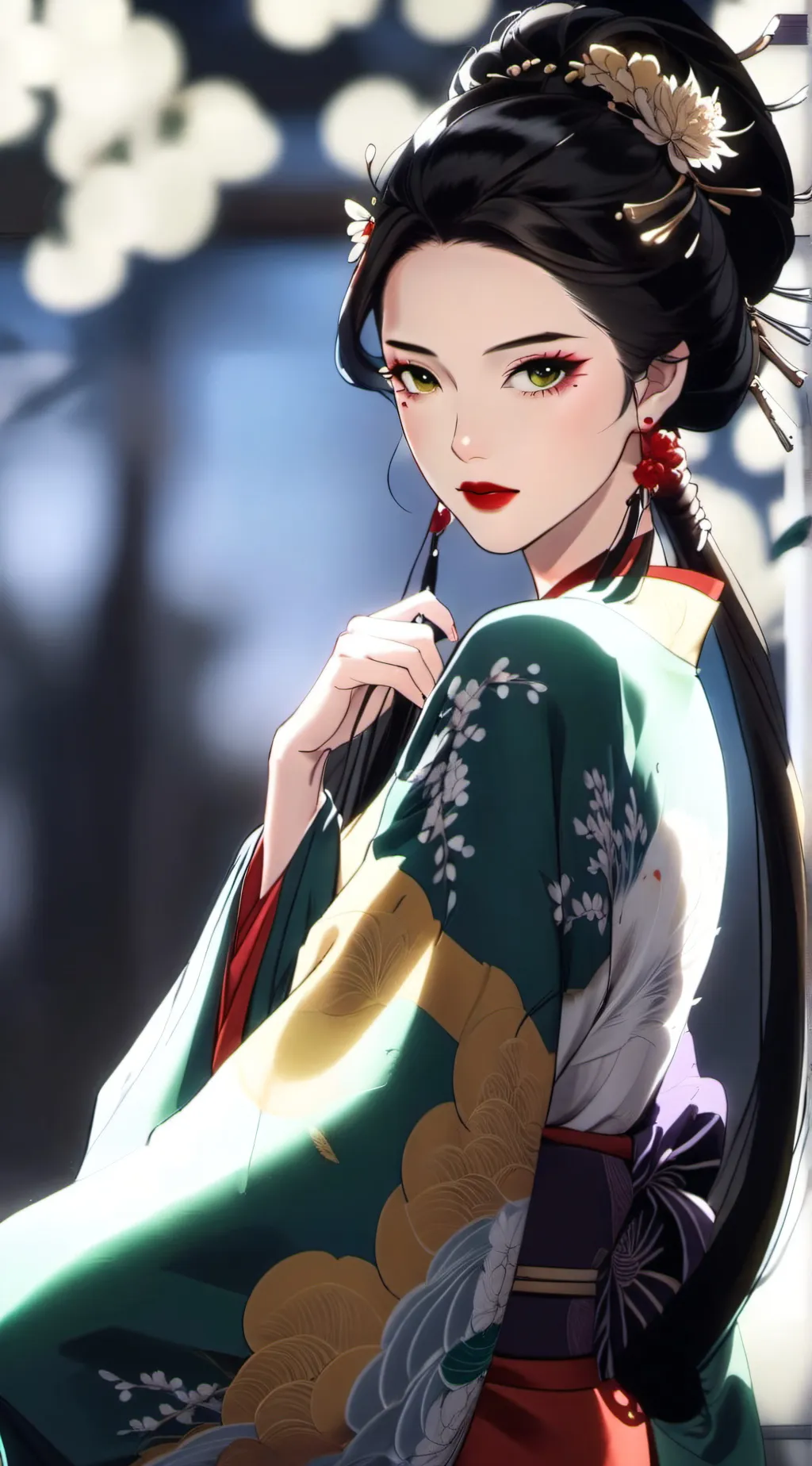 ai character: Kimora  background