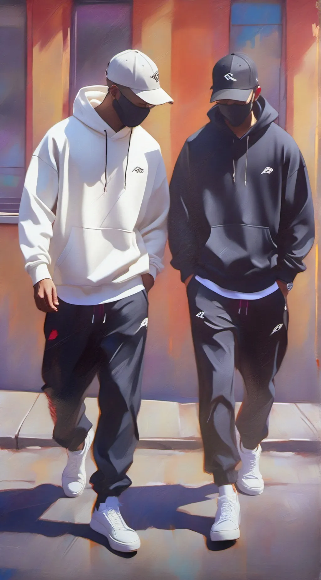 ai character: BROS AND BABES background