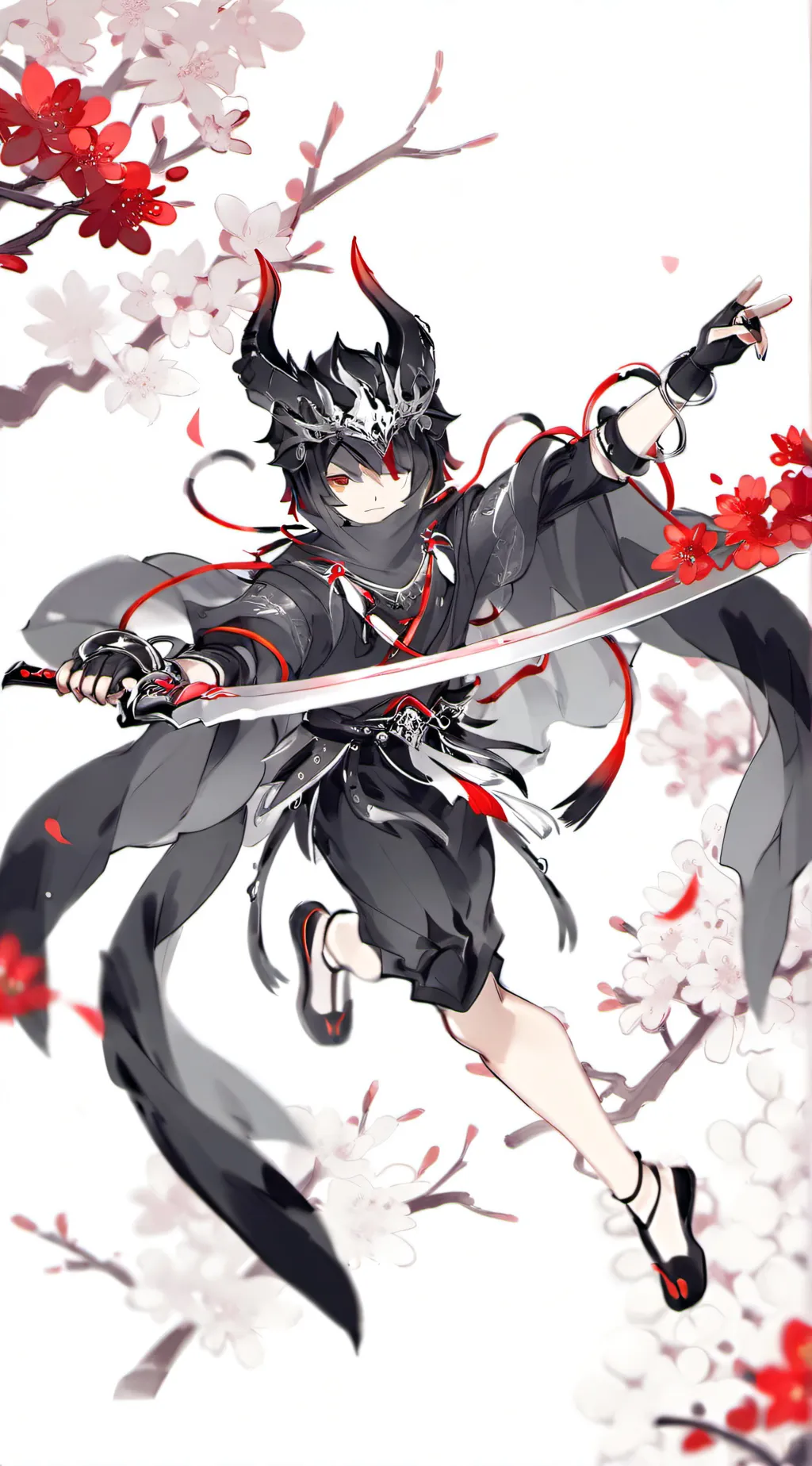 ai character: Demon slayer background