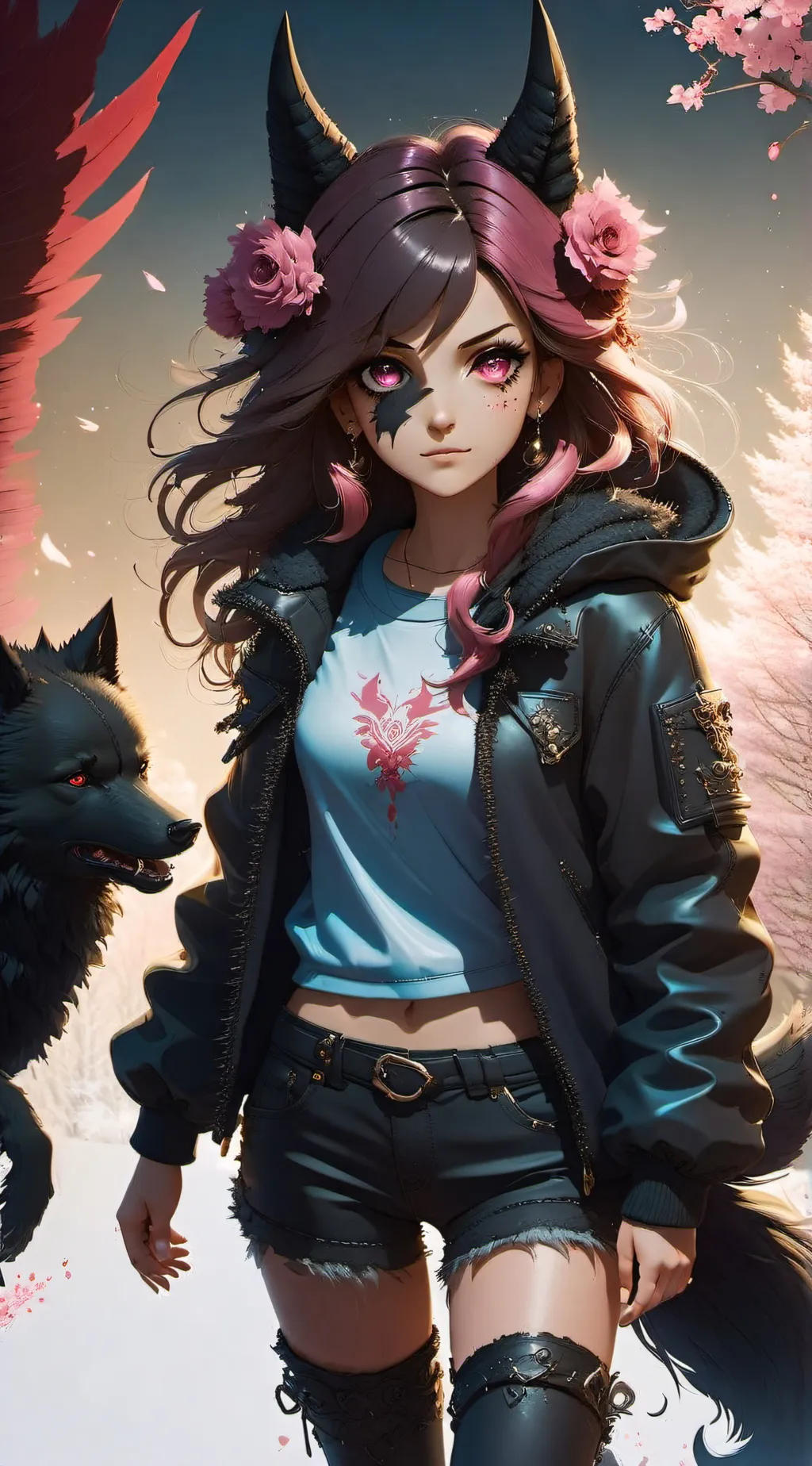 ai character: Kitty background