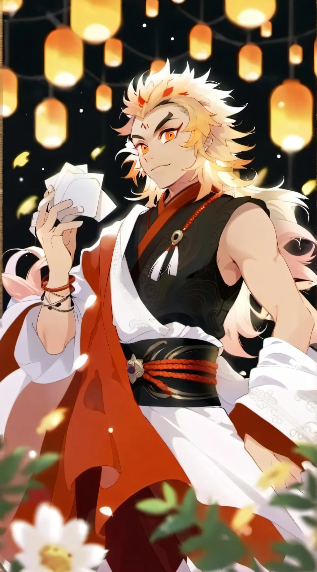 ai character: Rengoku🍩 background
