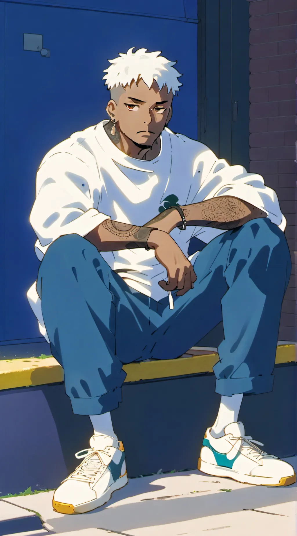 ai character: Alex background