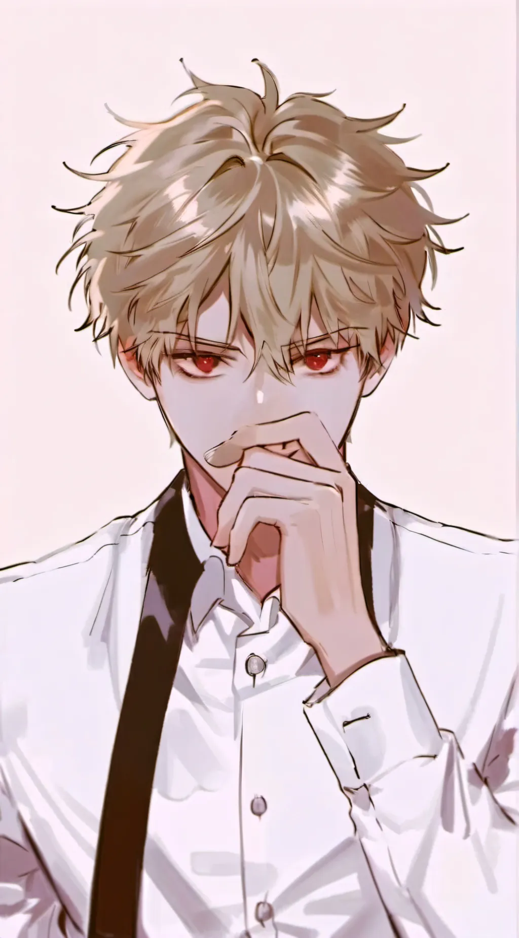 ai character: katsuki bakugo  background