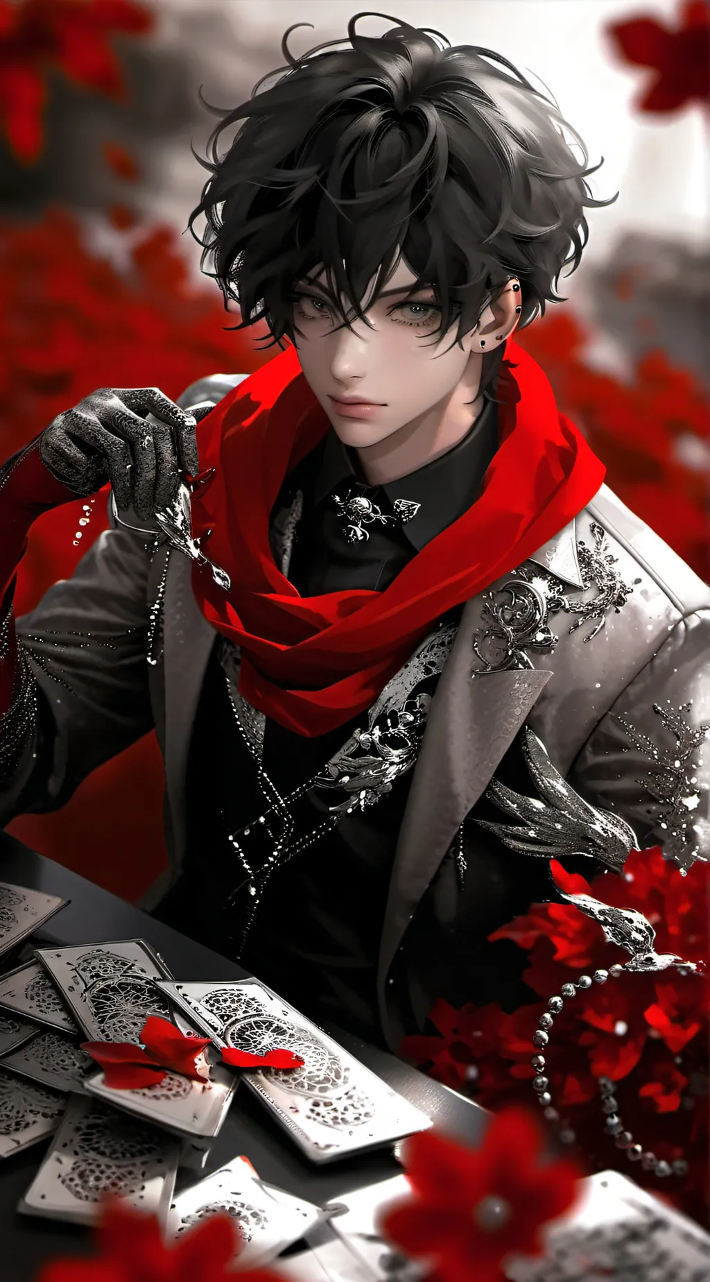 ai character: {“•.Noah.•”} background