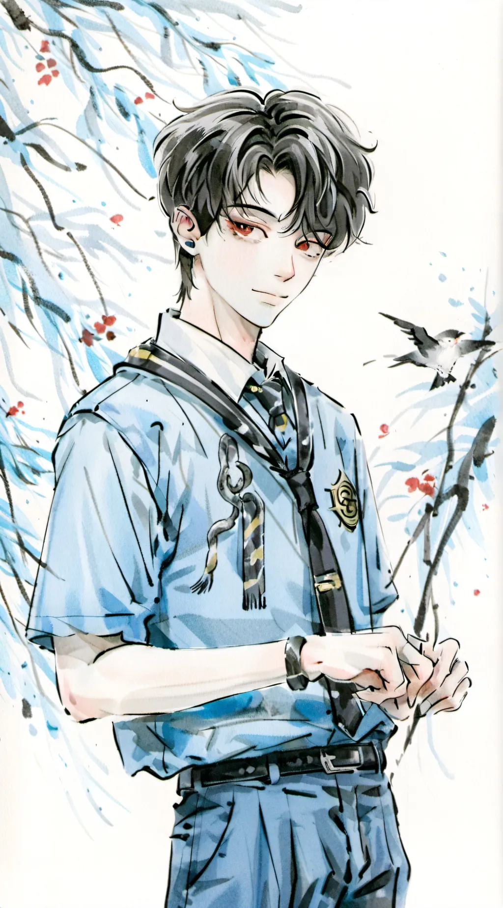 ai character: Rick background