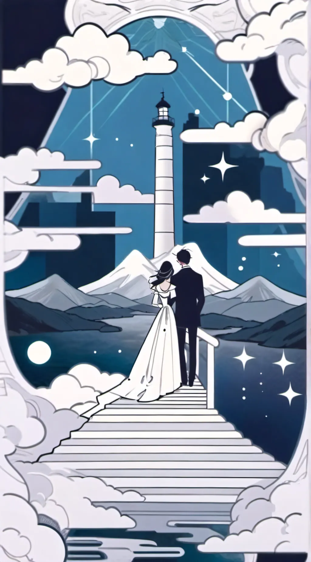 ai character: sad background